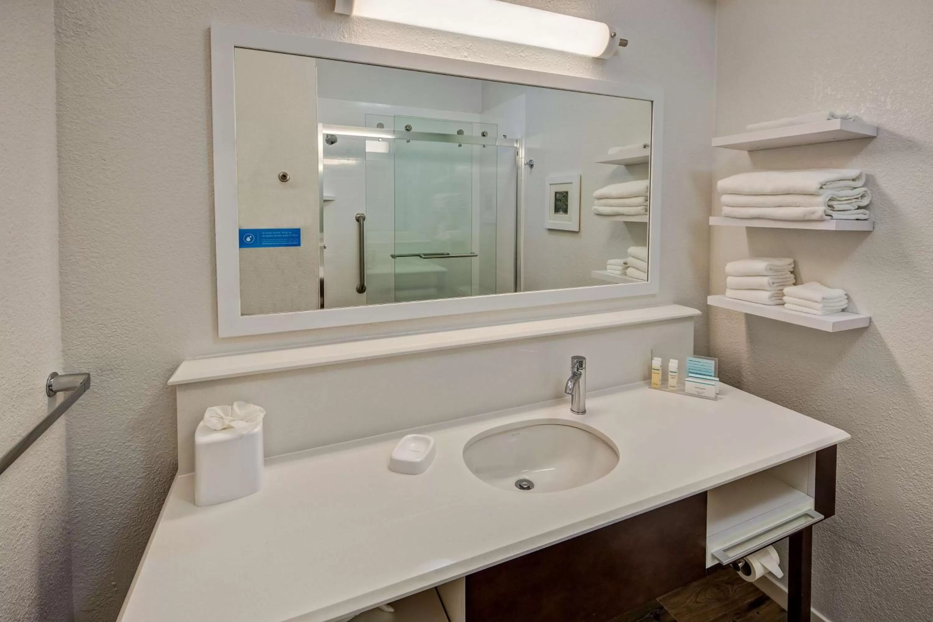 Bathroom in Hampton Inn Savannah-I-95-North