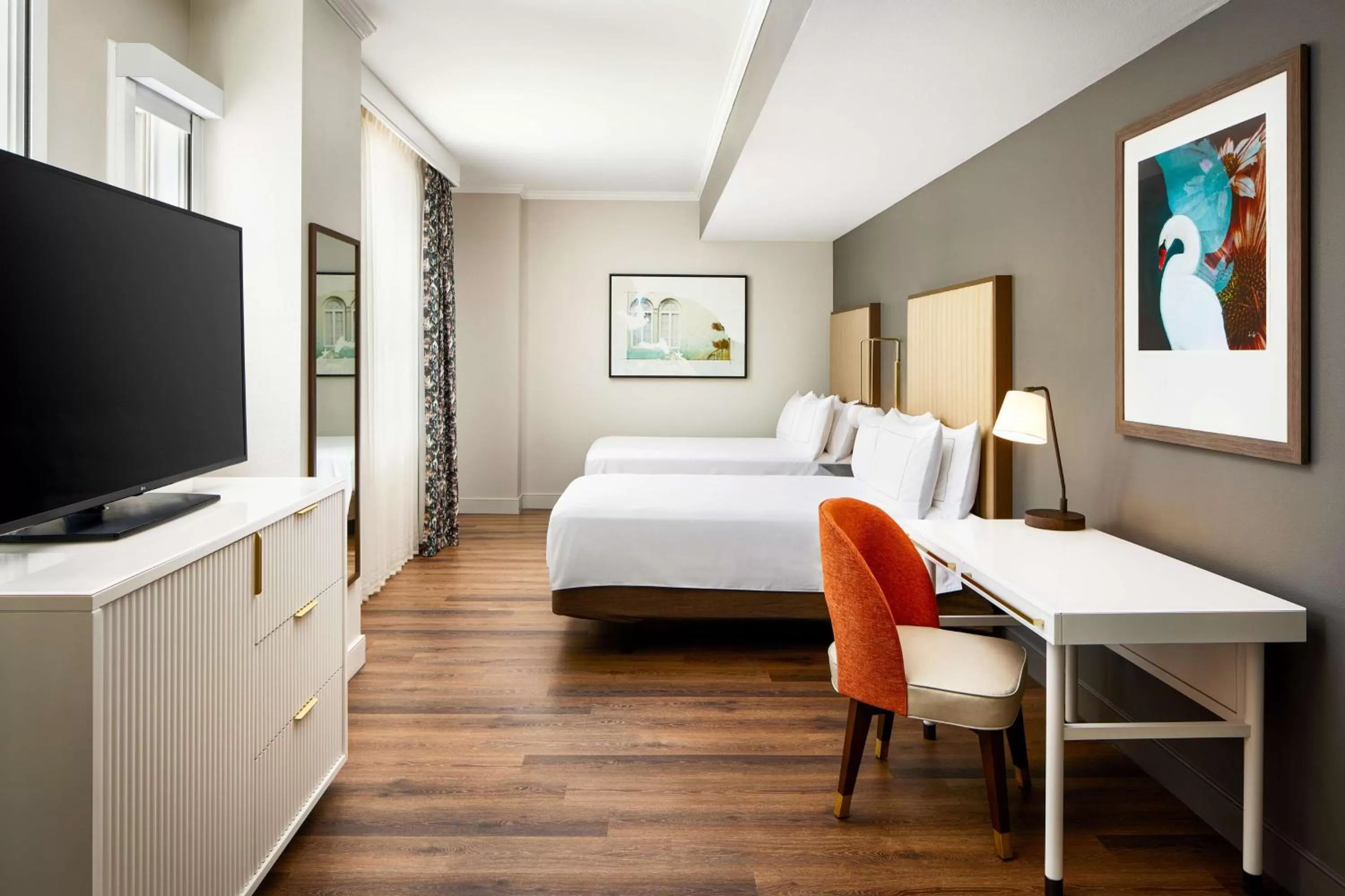 Bedroom, Bed in The Terrace Hotel Lakeland, Tapestry Collection by Hilton