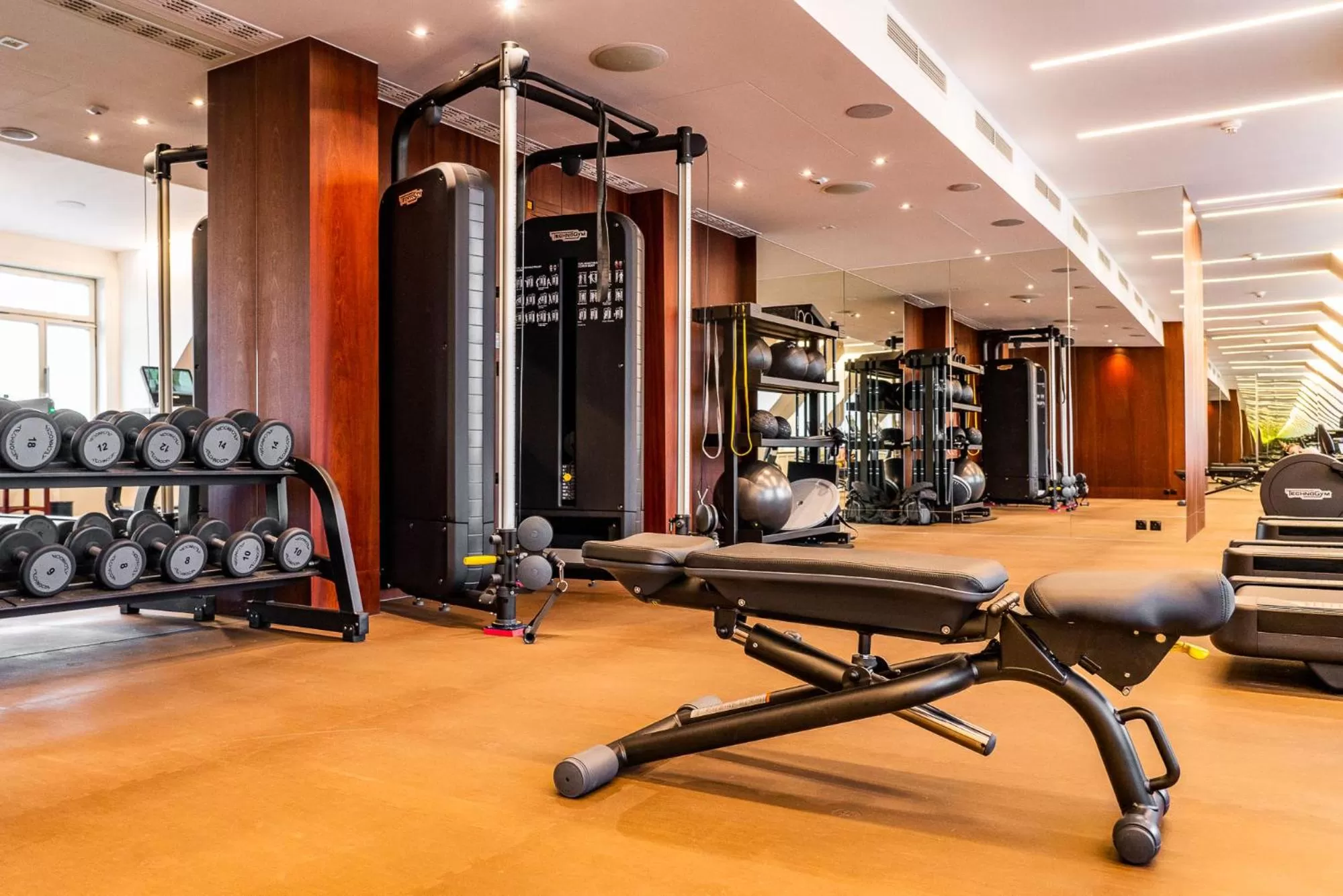 Fitness centre/facilities in Nobu Hotel Warsaw
