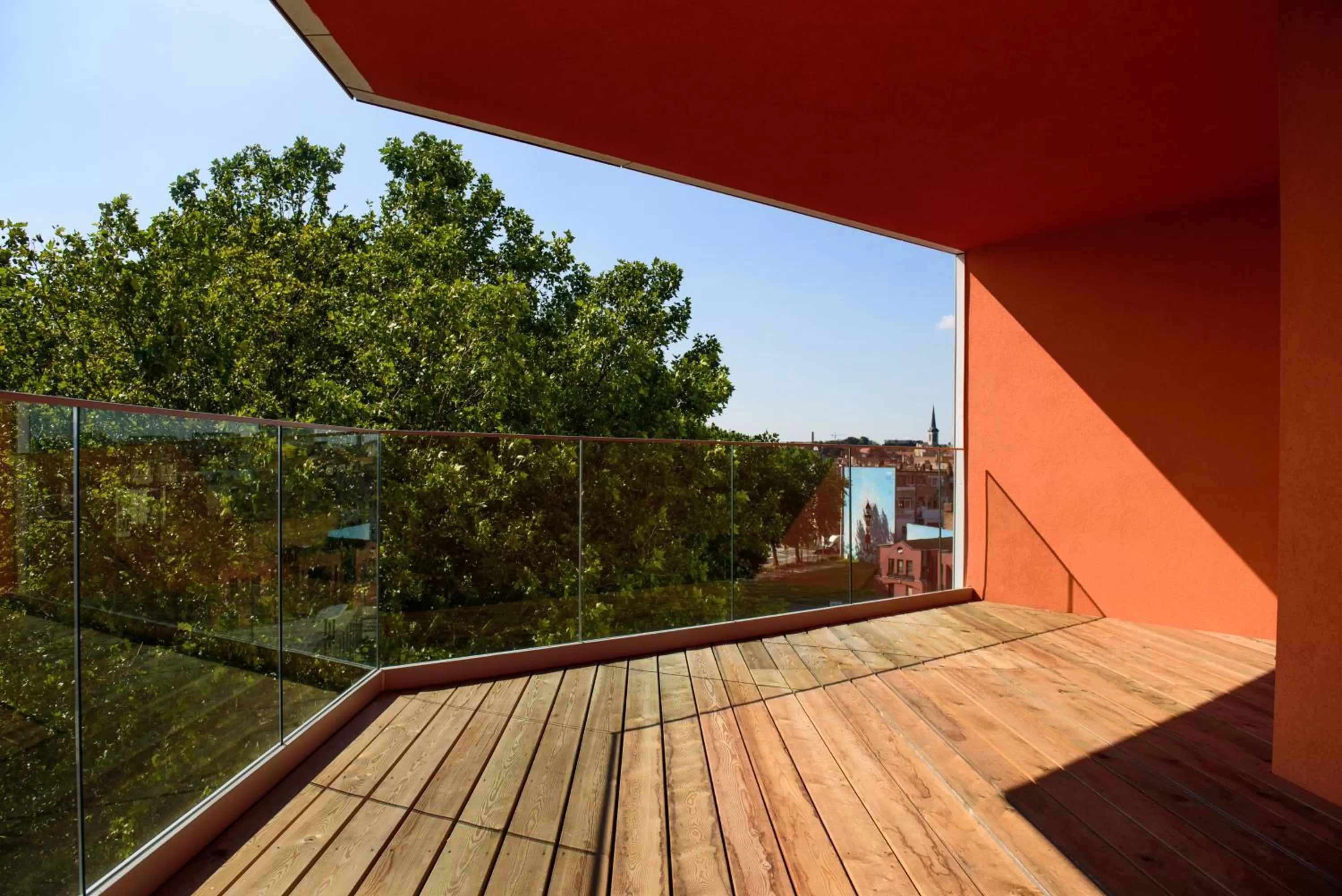 Balcony/Terrace in Hôtel Belvue
