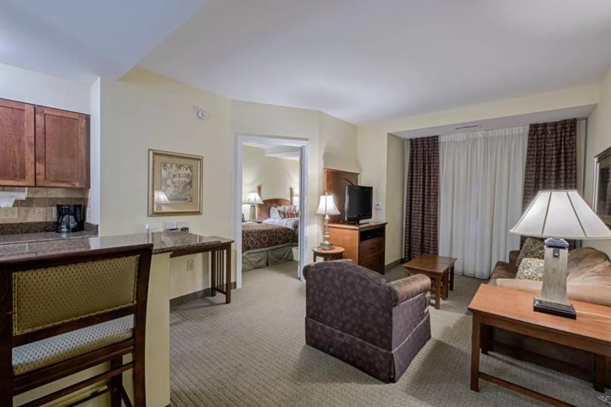 Two Bedroom Suite with One Queen Bed and Two Double Beds - Non-Smoking in Staybridge Suites Harrisburg-Hershey by IHG