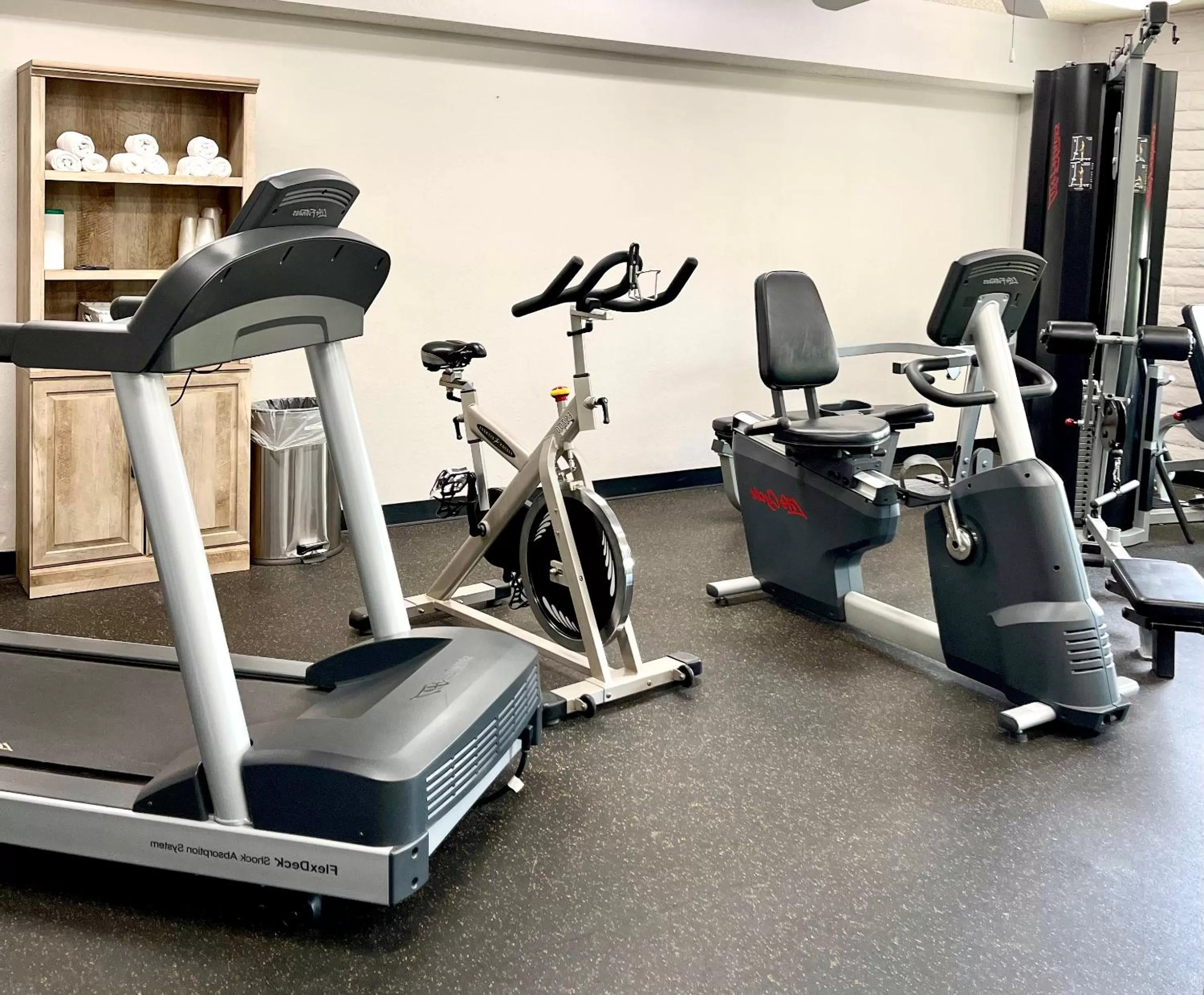 Fitness centre/facilities in Hotel Americana
