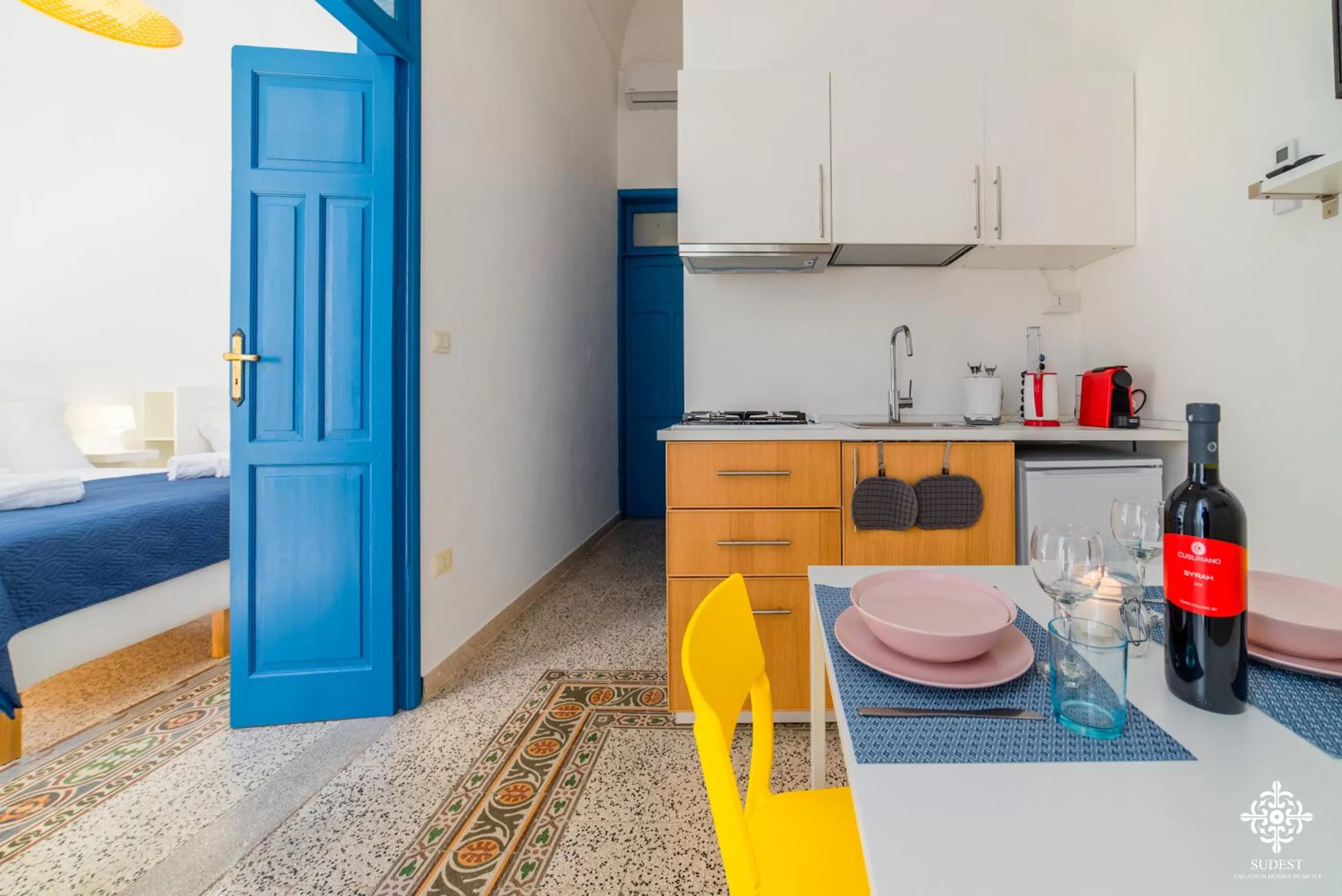 Kitchen or kitchenette in LE 4 PERLE Apartments