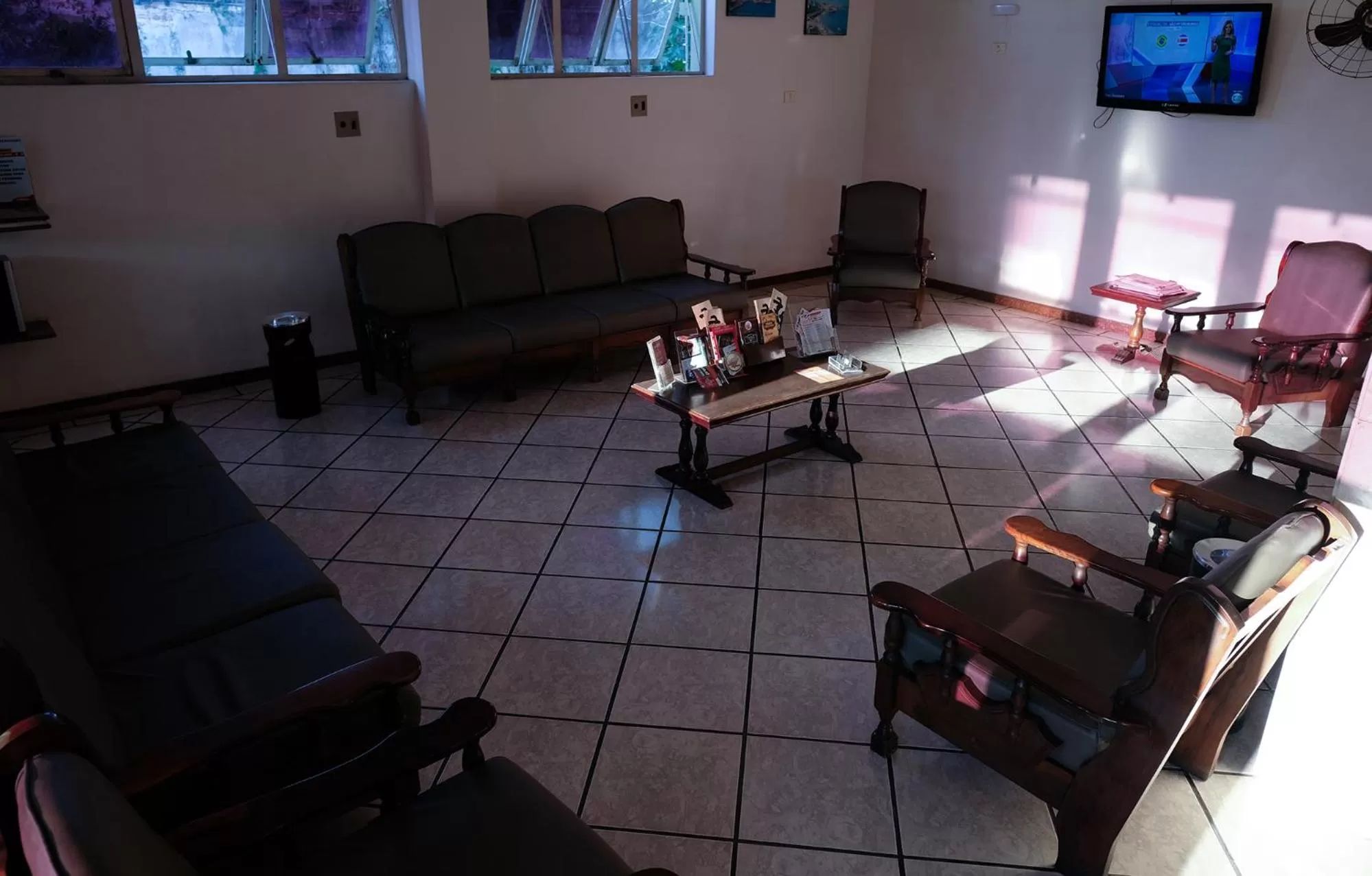 Seating area in Hotel Almanara Cuiabá-Mato Grosso-Brasil