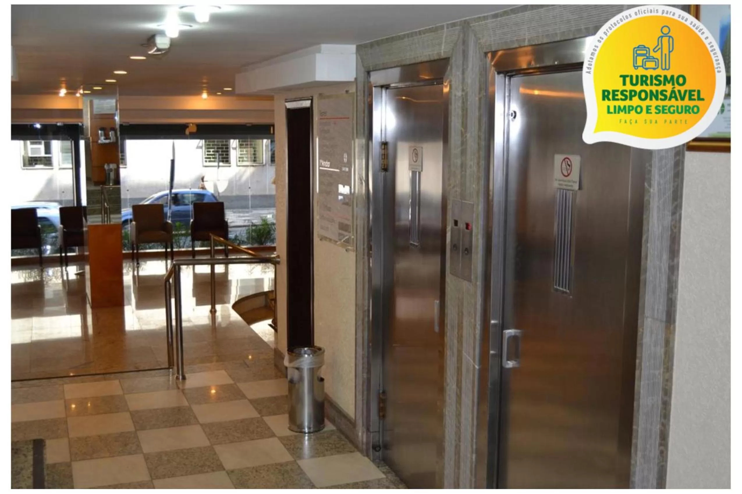 Lobby or reception in Hotel Dan Inn Curitiba Centro By Nacional Inn