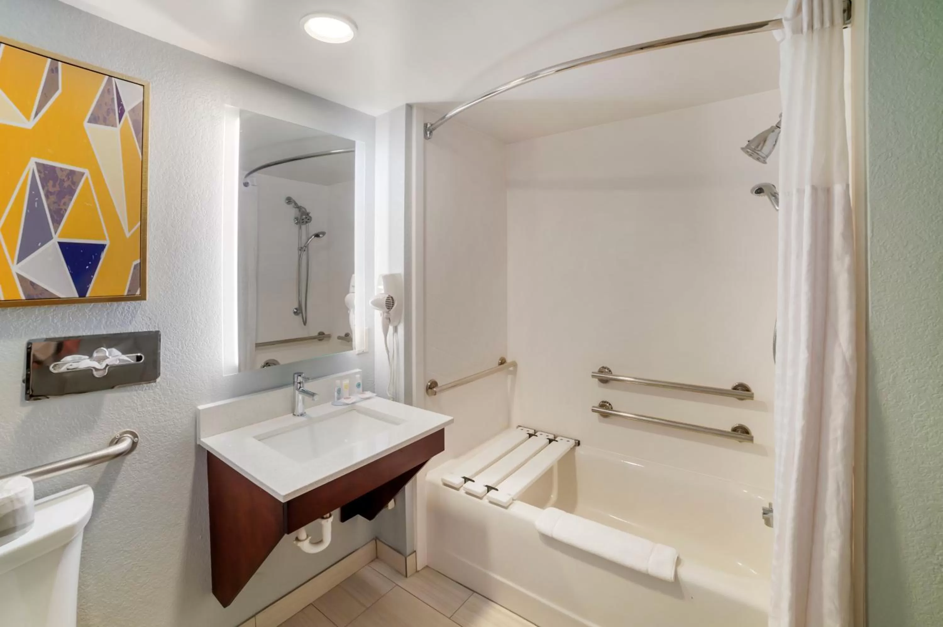 Bathroom in Comfort Inn Asheville Airport