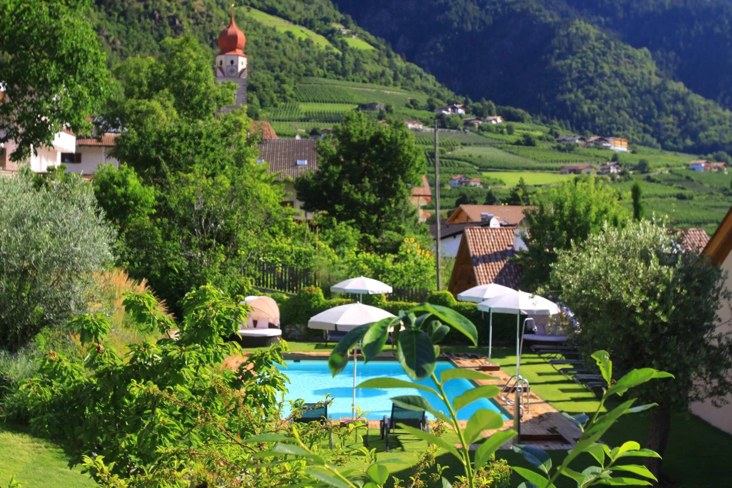 Natural landscape, Swimming Pool in Mair Am Ort Living Hotel B&B