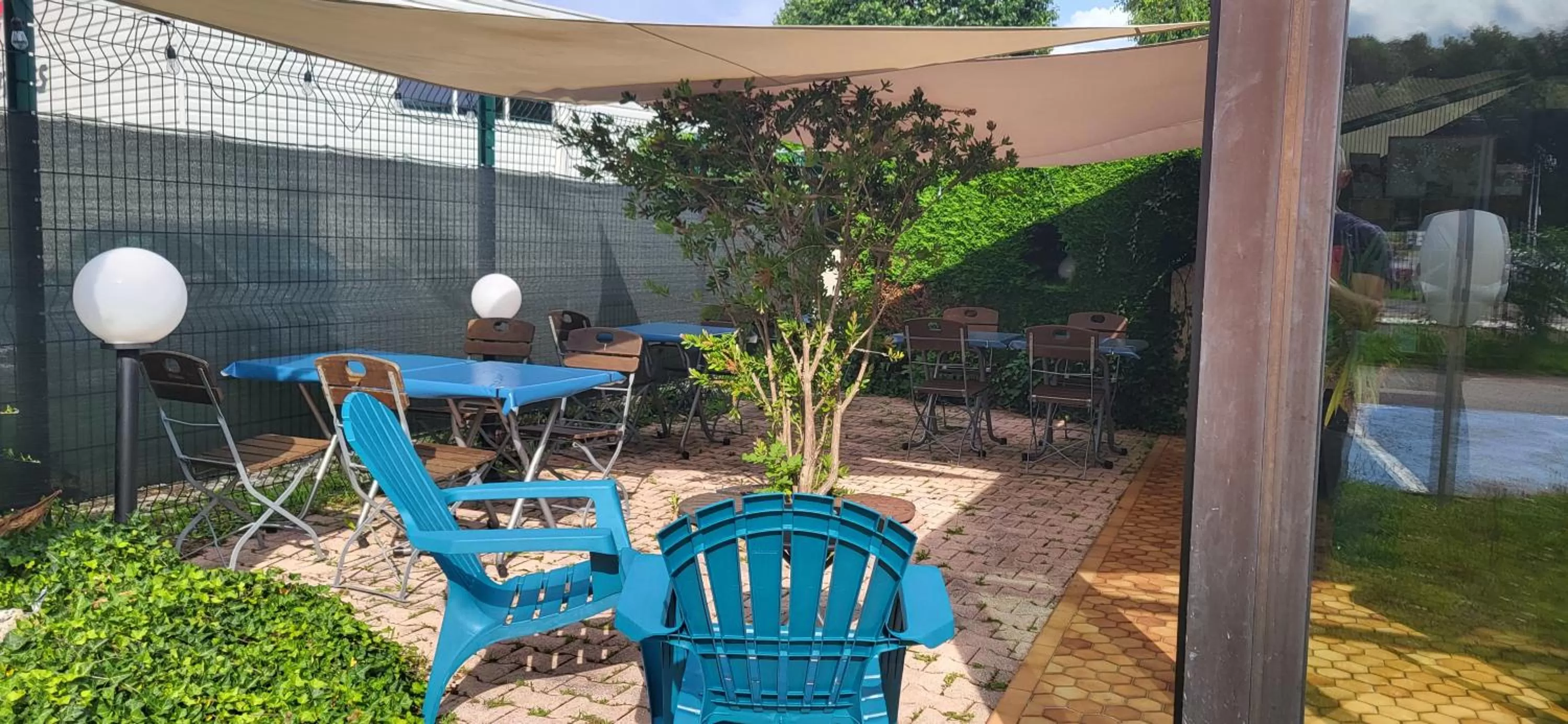 Patio in Kyriad Tarbes Odos