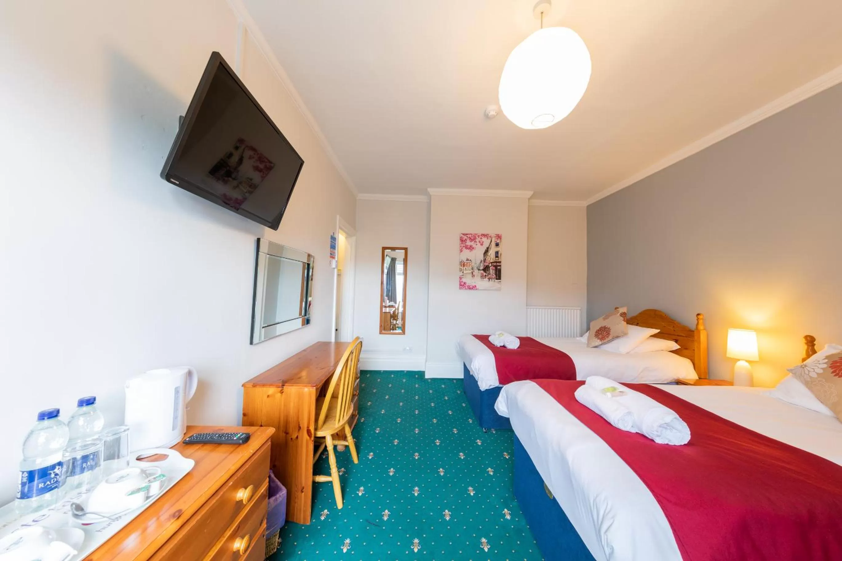 Bed in The Clee Hotel - Cleethorpes, Grimsby, Lincolnshire