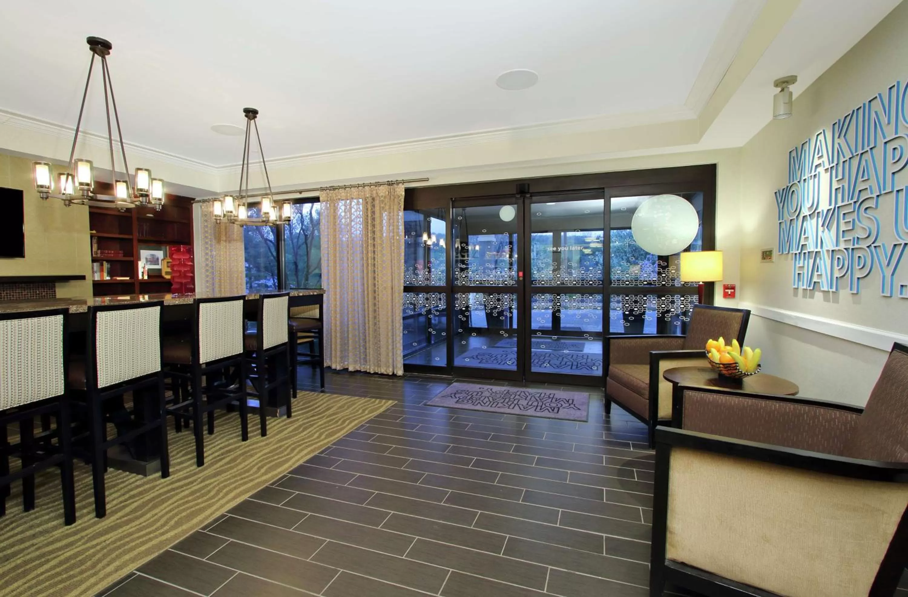 Lobby or reception in Hampton Inn Philadelphia-Great Valley