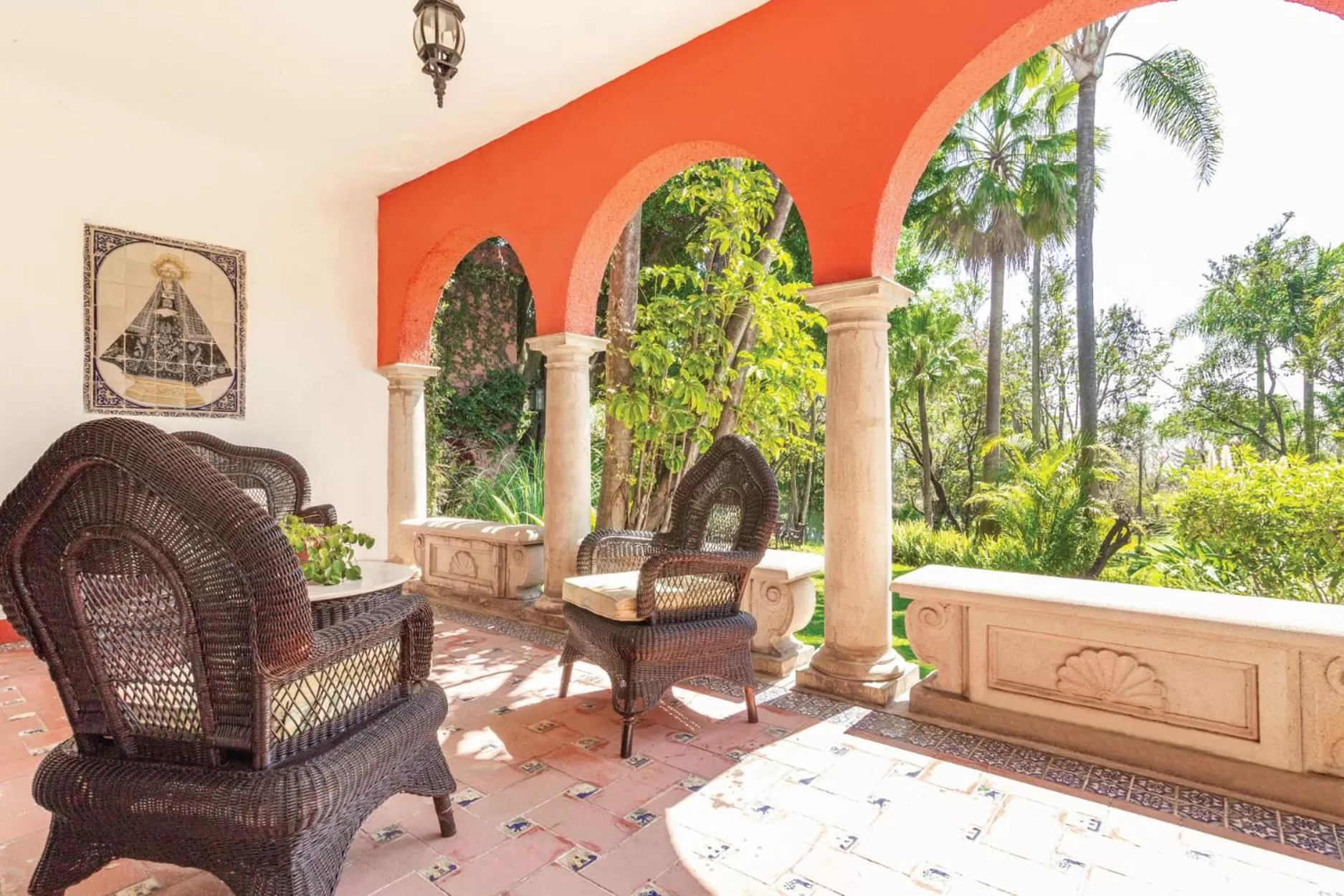 Balcony/Terrace in Hotel Racquet Cuernavaca
