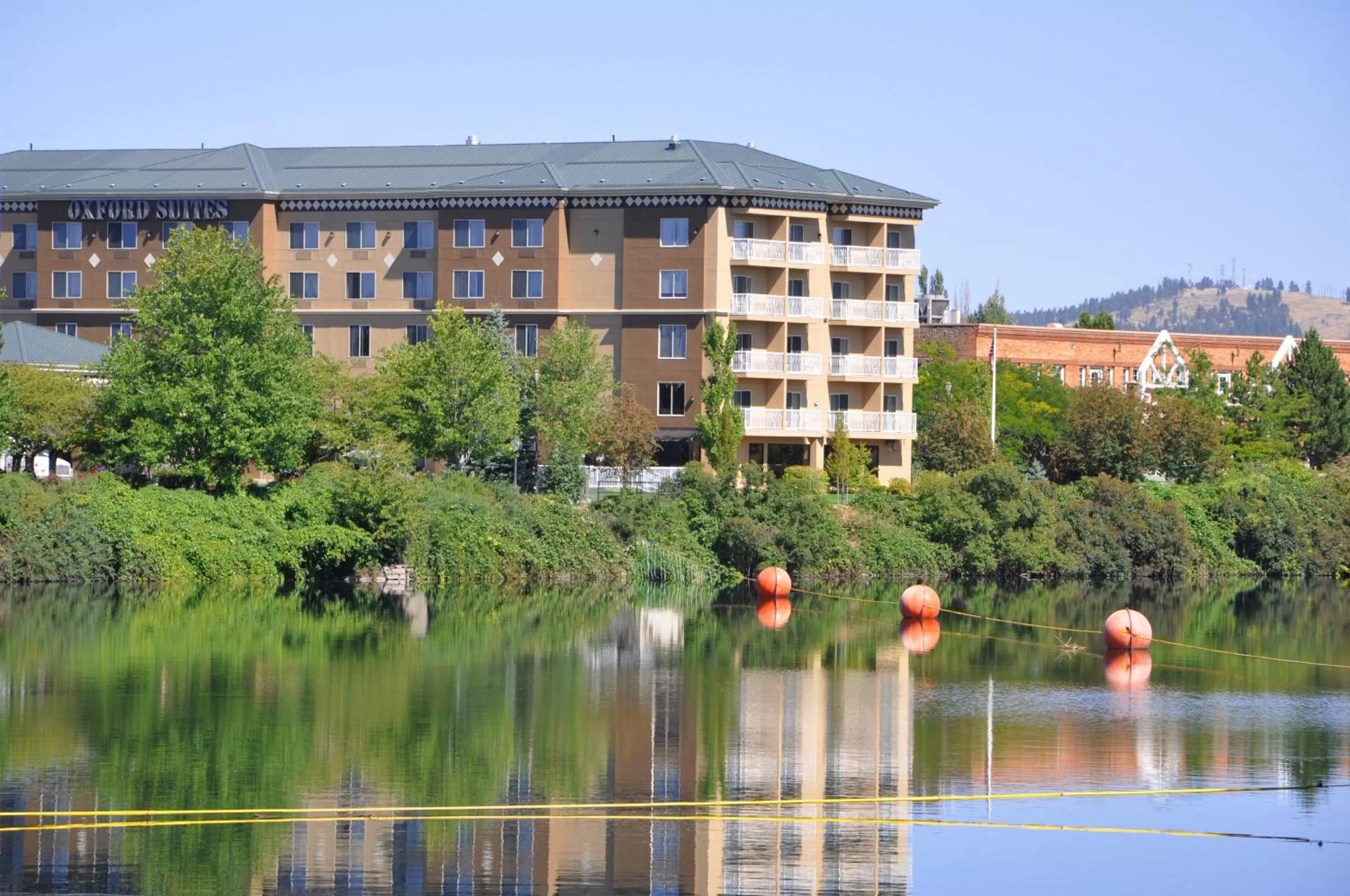 Property building in Oxford Suites Spokane Downtown