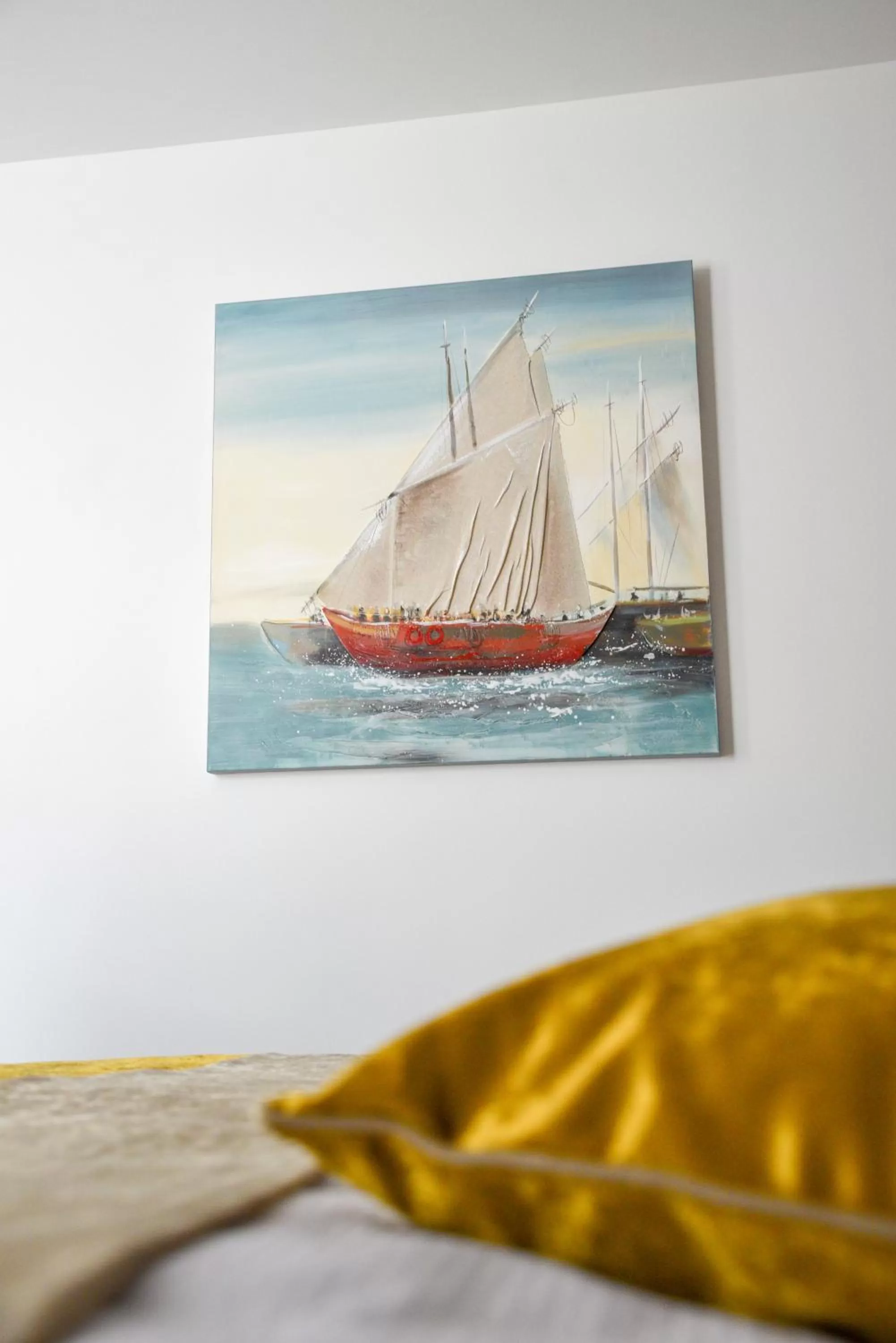 Decorative detail, Bed in Hotel Meduza