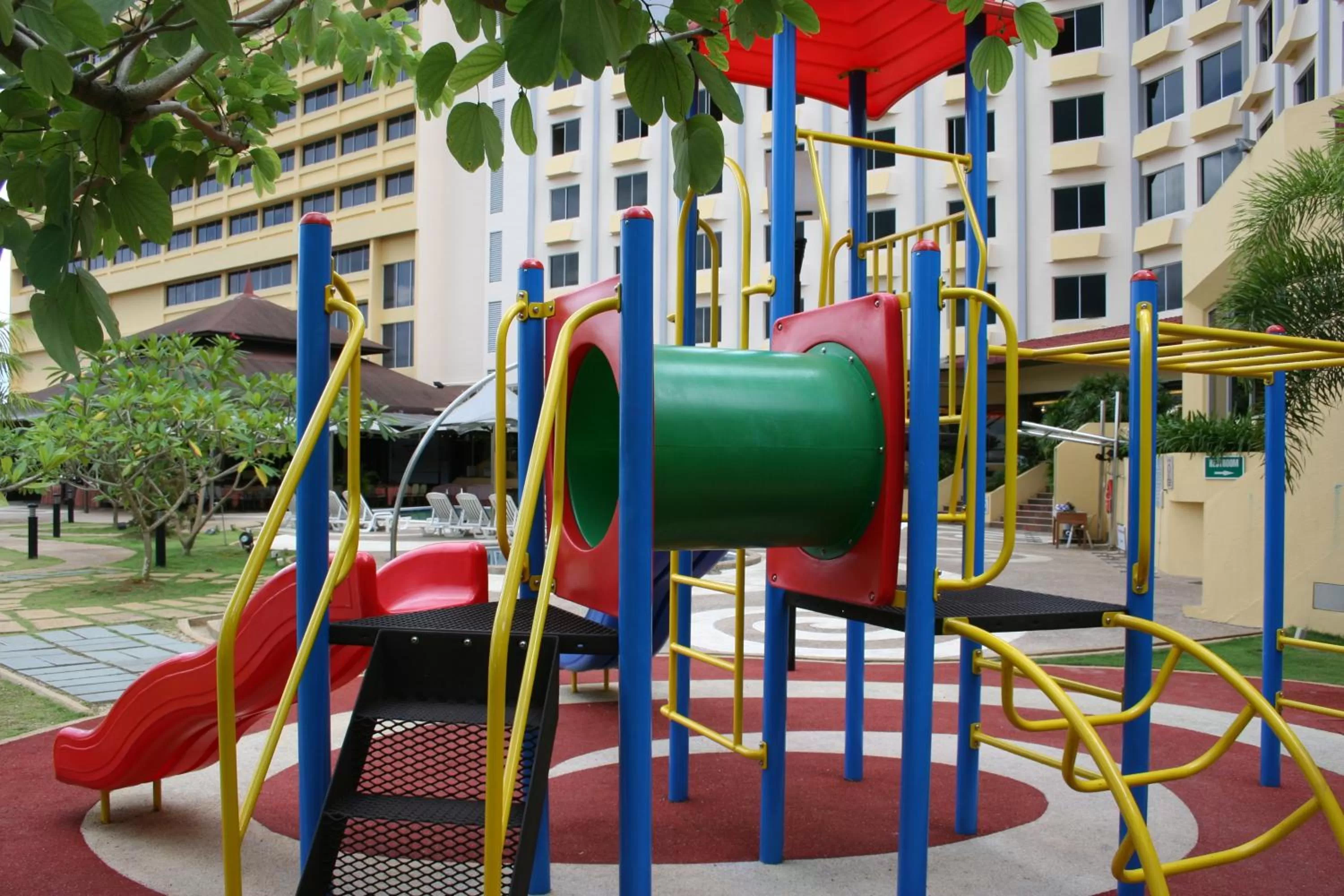 Children play ground in Grand Margherita Hotel
