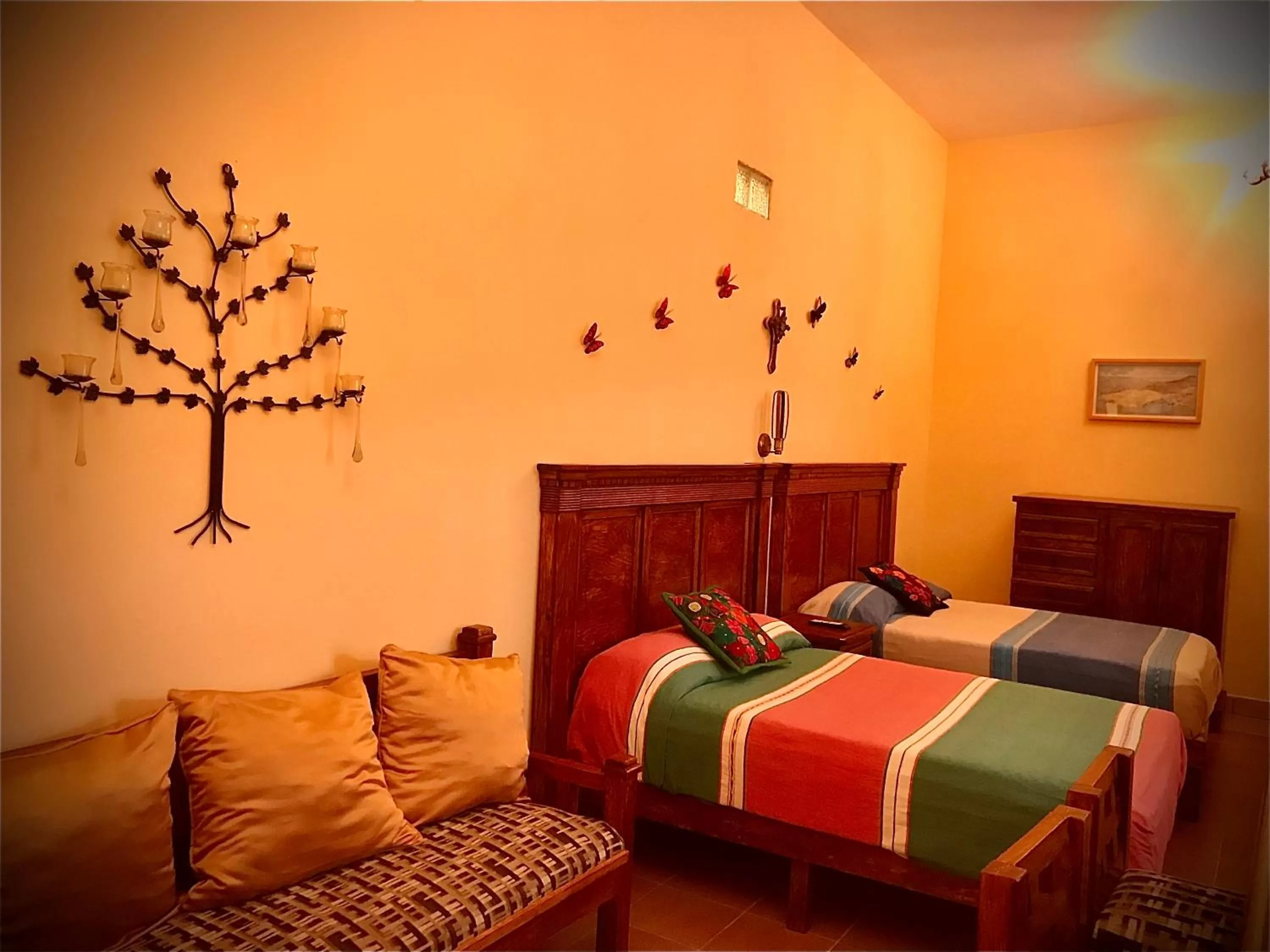 Bed in Apartamentos Guanajuato Centro