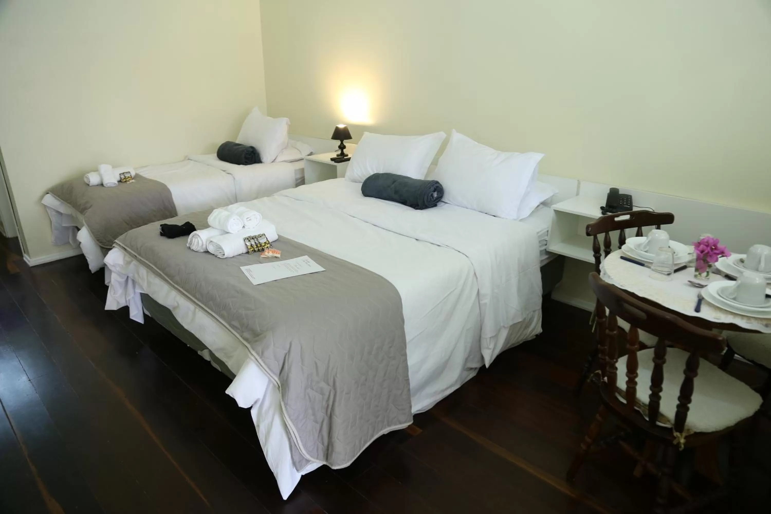 Bed in Pousada Lanai Canela