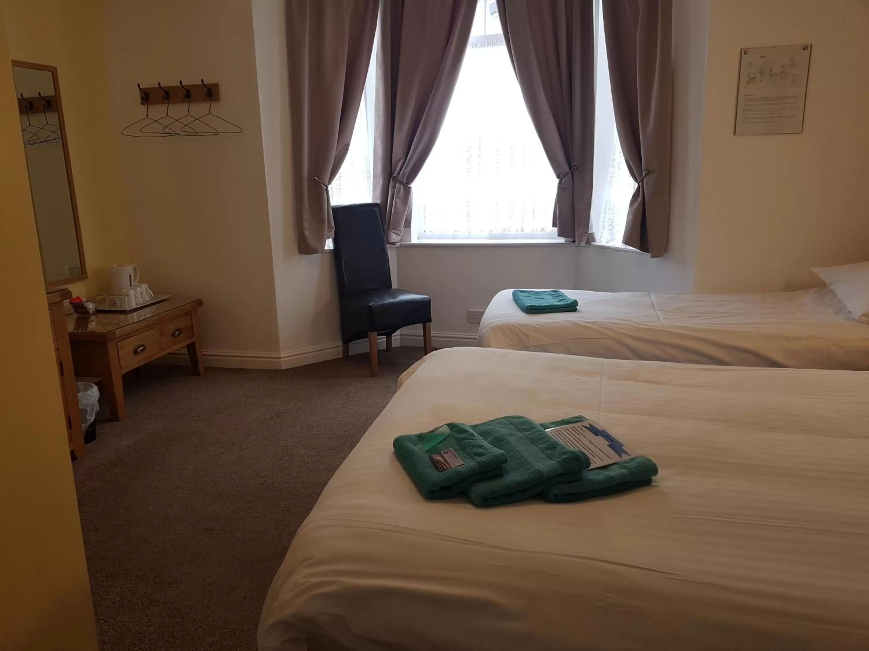 Bed in The Beacon Hotel