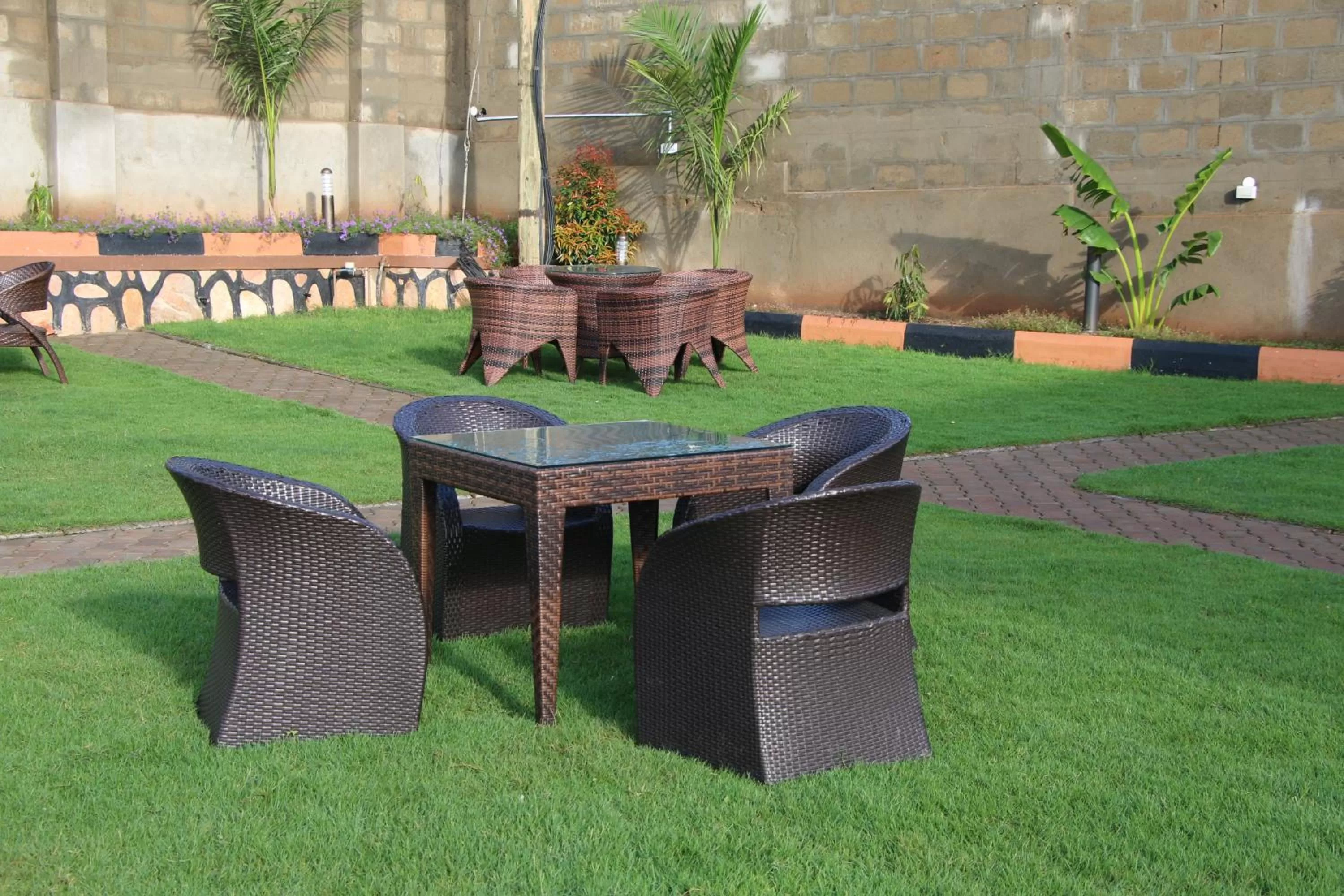 Garden in Kampala Suburbs Apartment