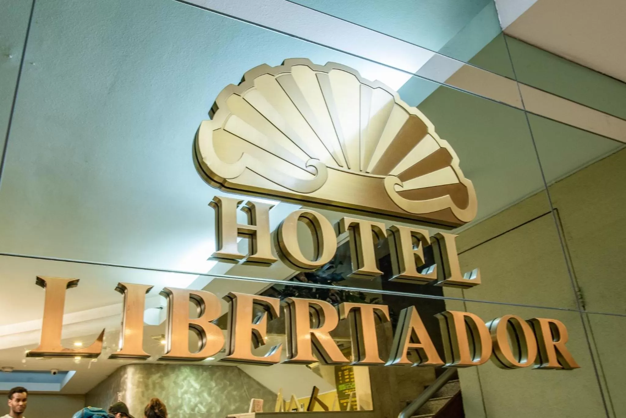 Property logo or sign in Hotel Libertador