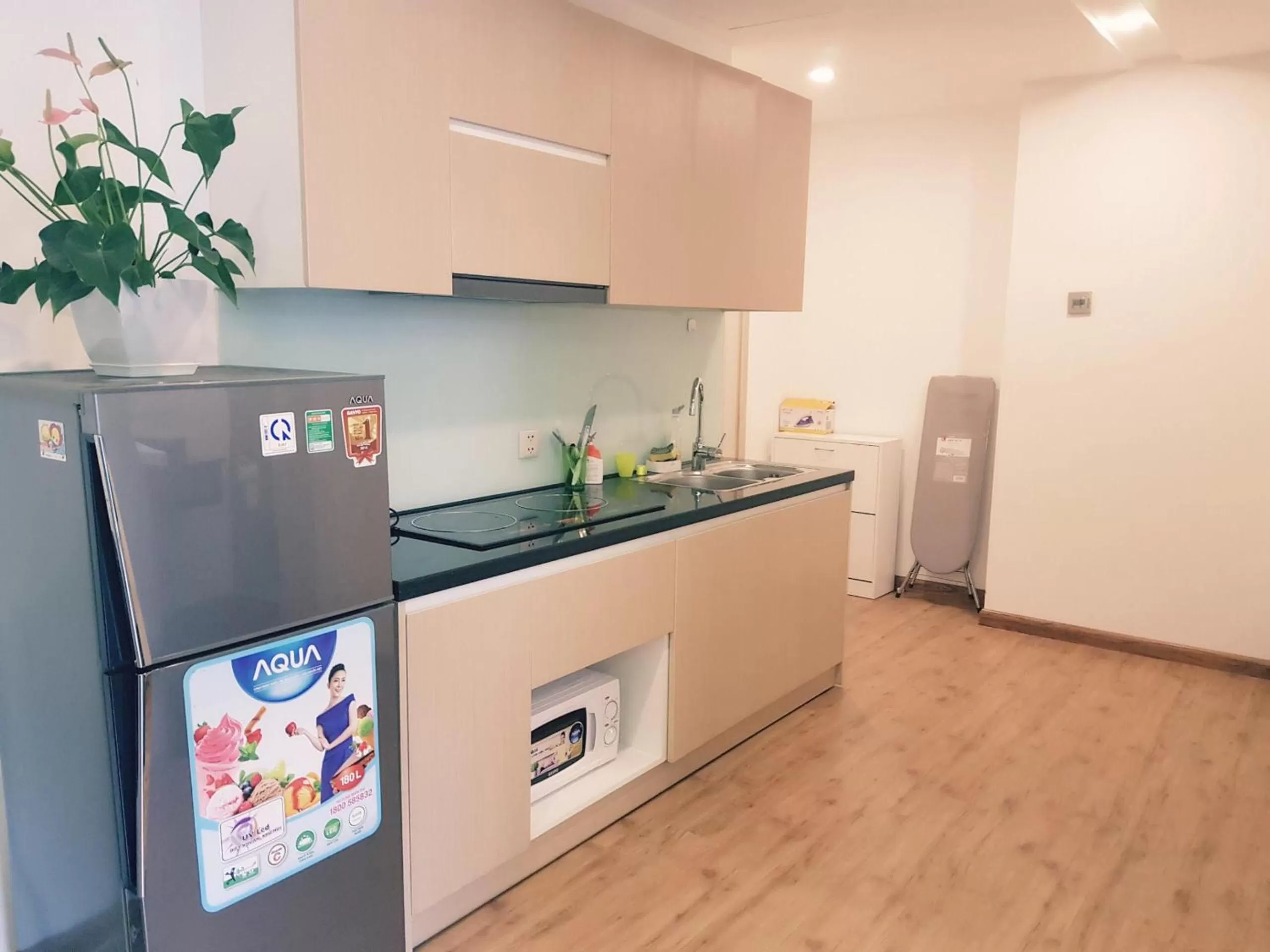 Kitchen or kitchenette in HNC Premier Hotel & Residences