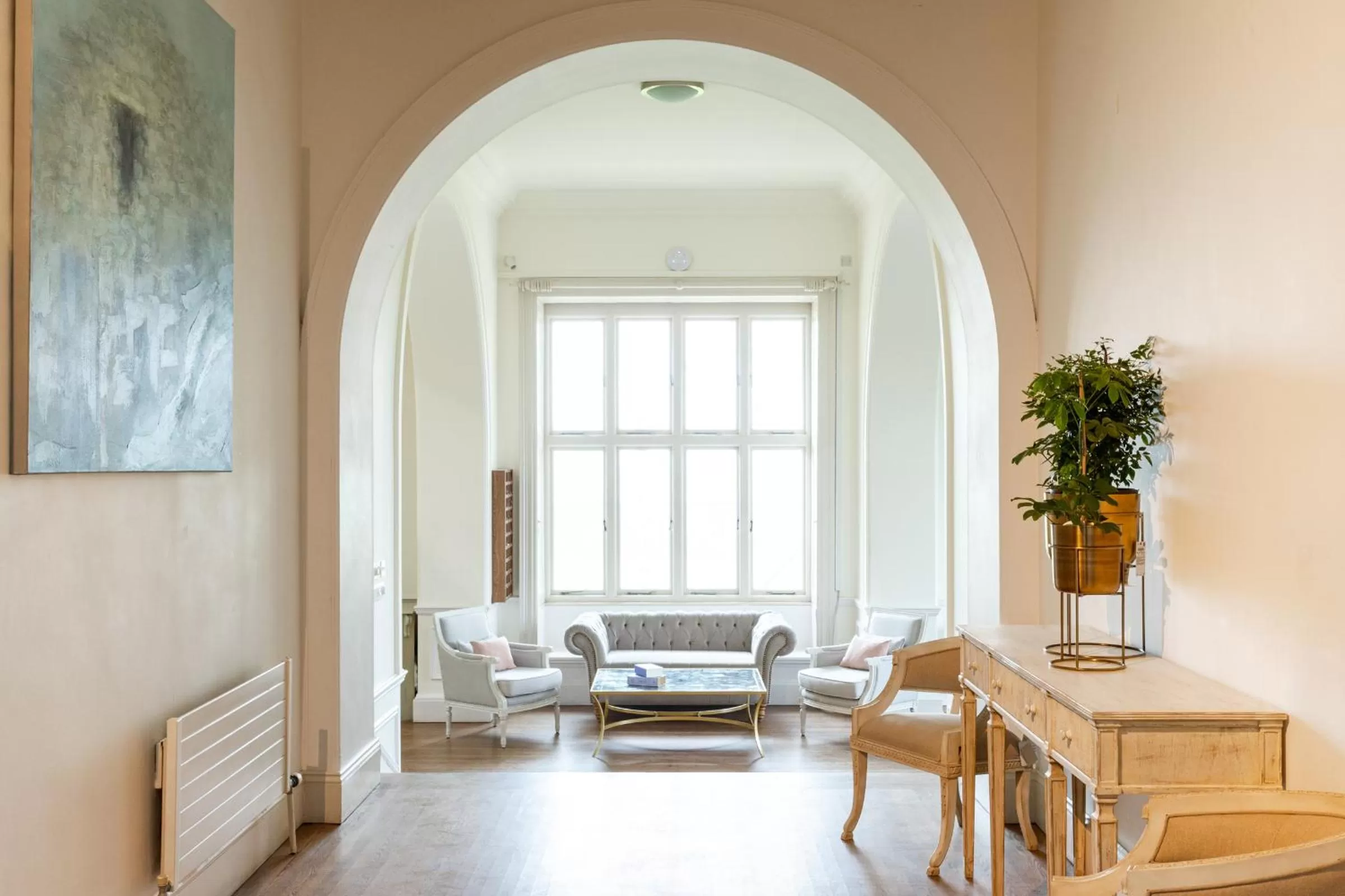 Seating area in Liss Ard Estate