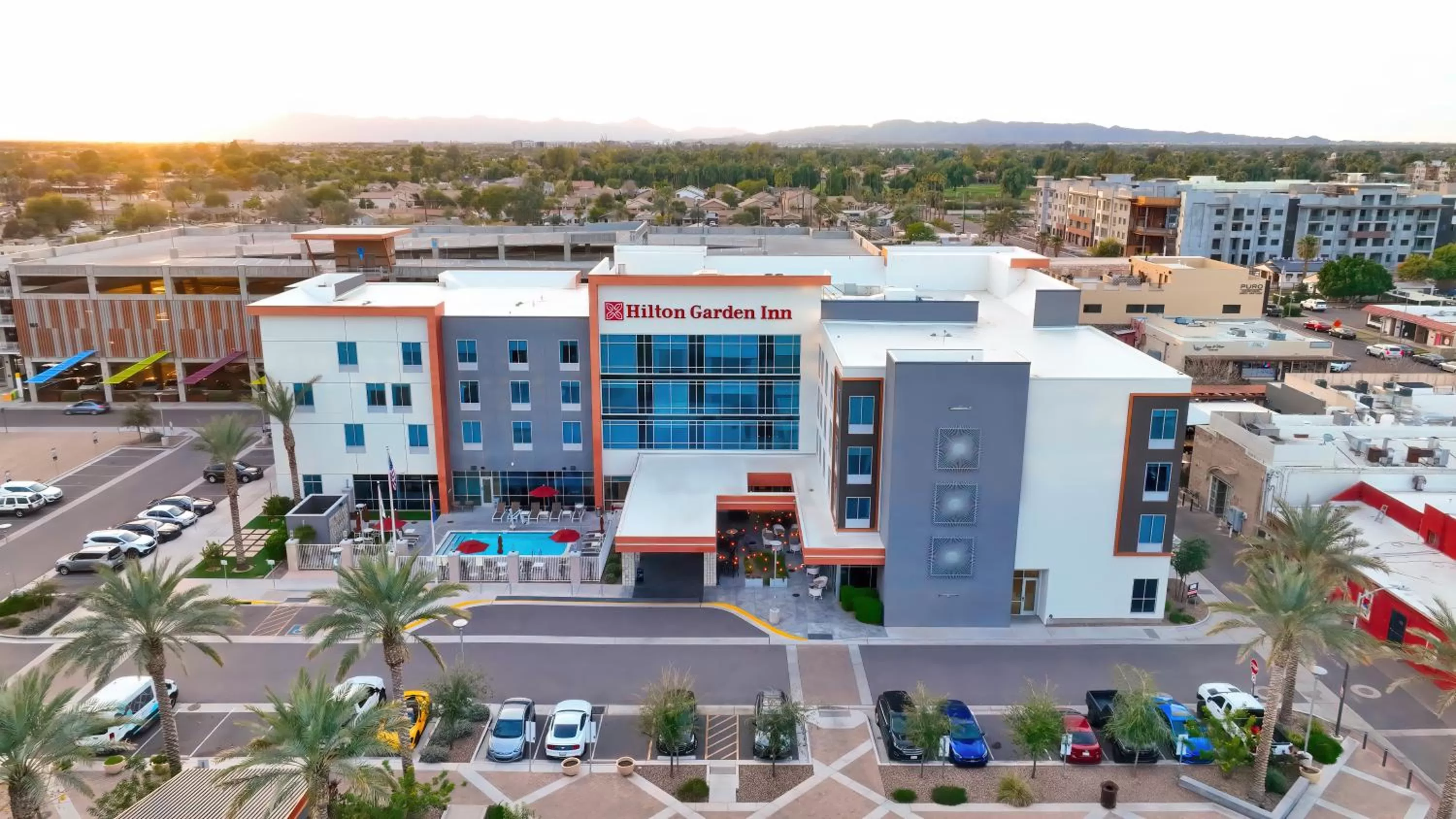 Property building in Hilton Garden Inn Chandler Downtown