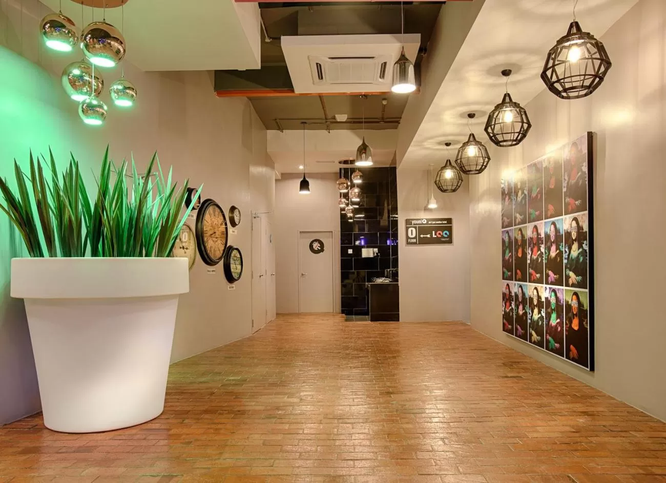 Lobby or reception in the youniQ Hotel, Kuala Lumpur International Airport