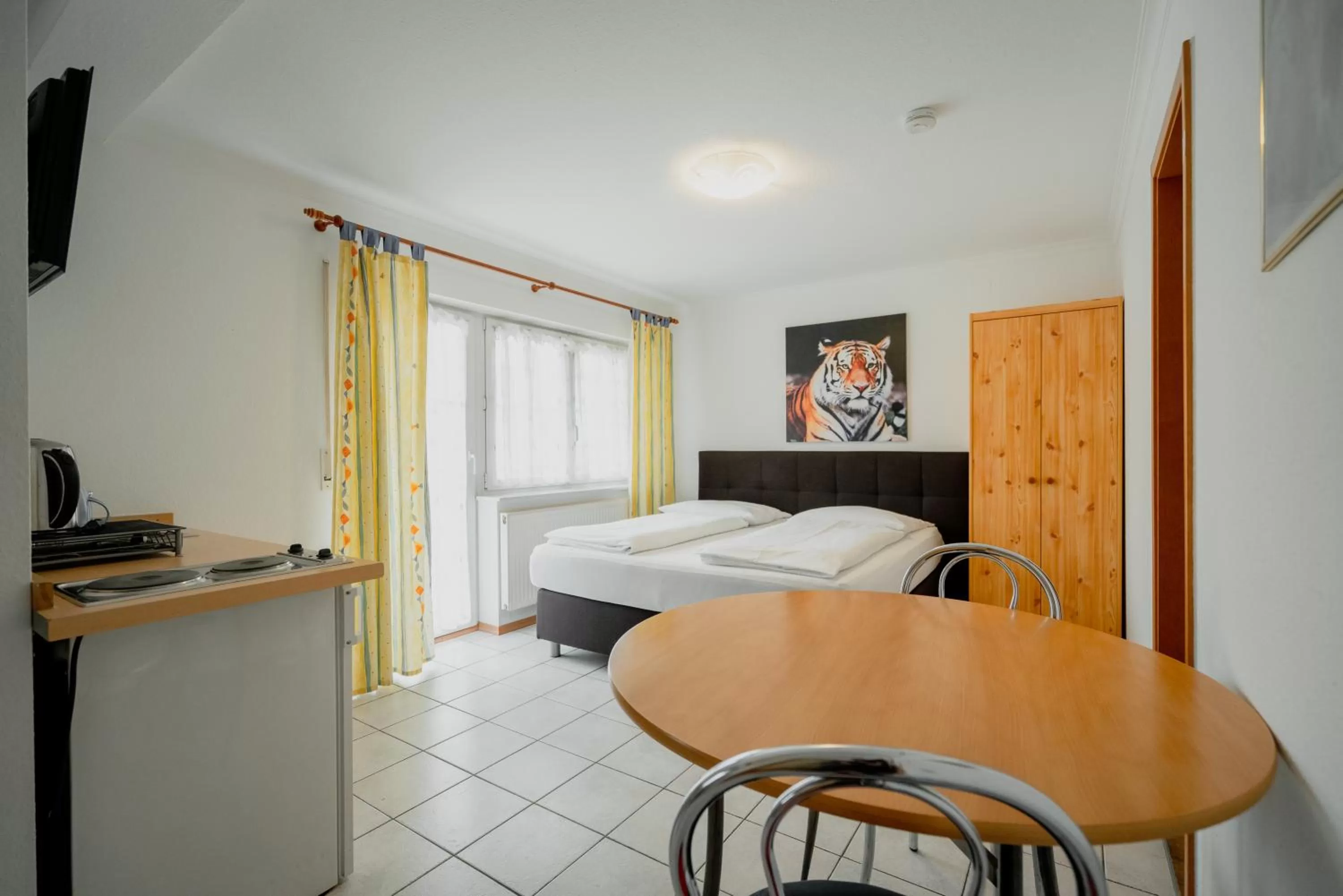 Bed in Park Hotel & Gästehaus Rust