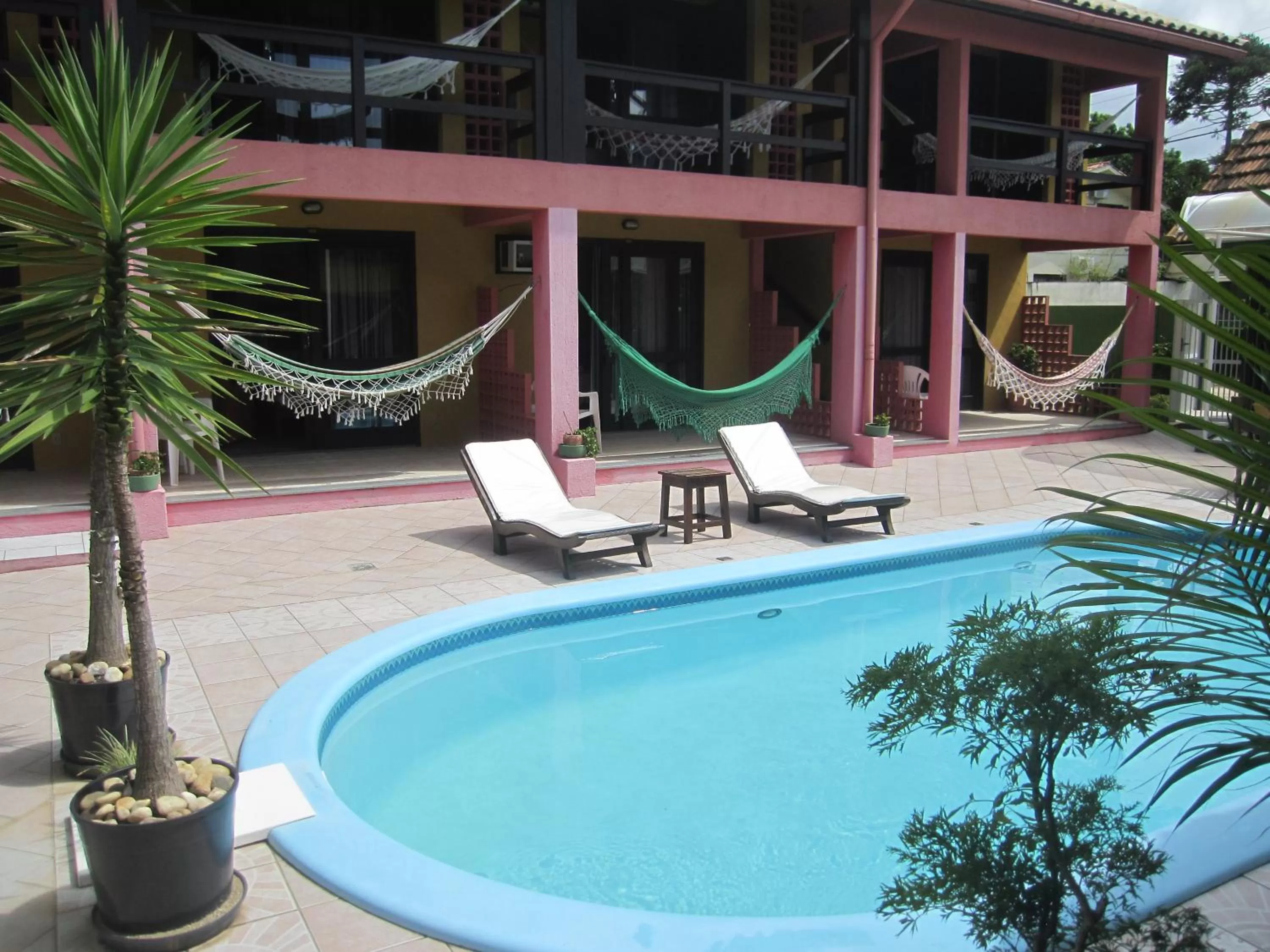 Balcony/Terrace in Pousada Vento Sul