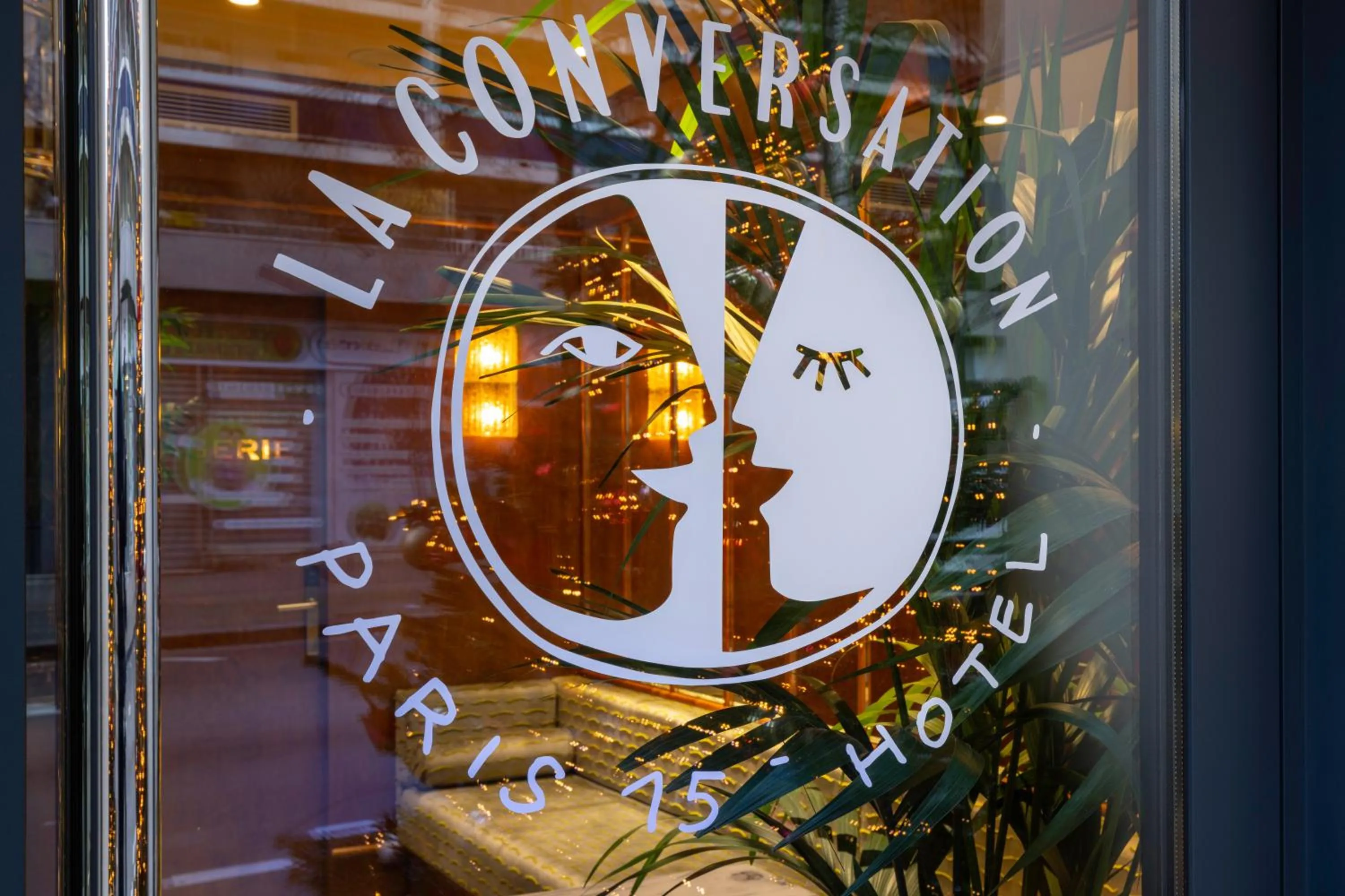 Property logo or sign in Hôtel du Home Moderne