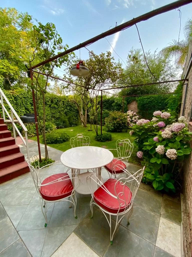 Patio in Hotel Villa Inés Mendoza
