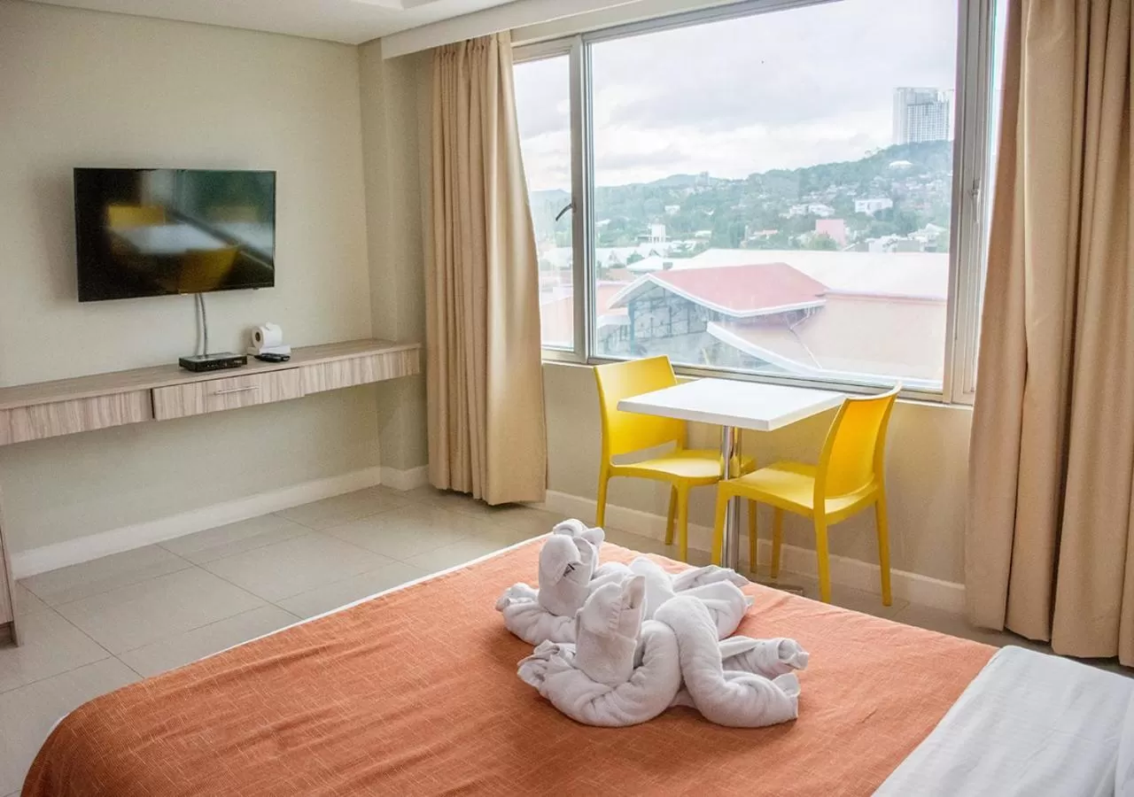 Bed in Alicia Apartelle