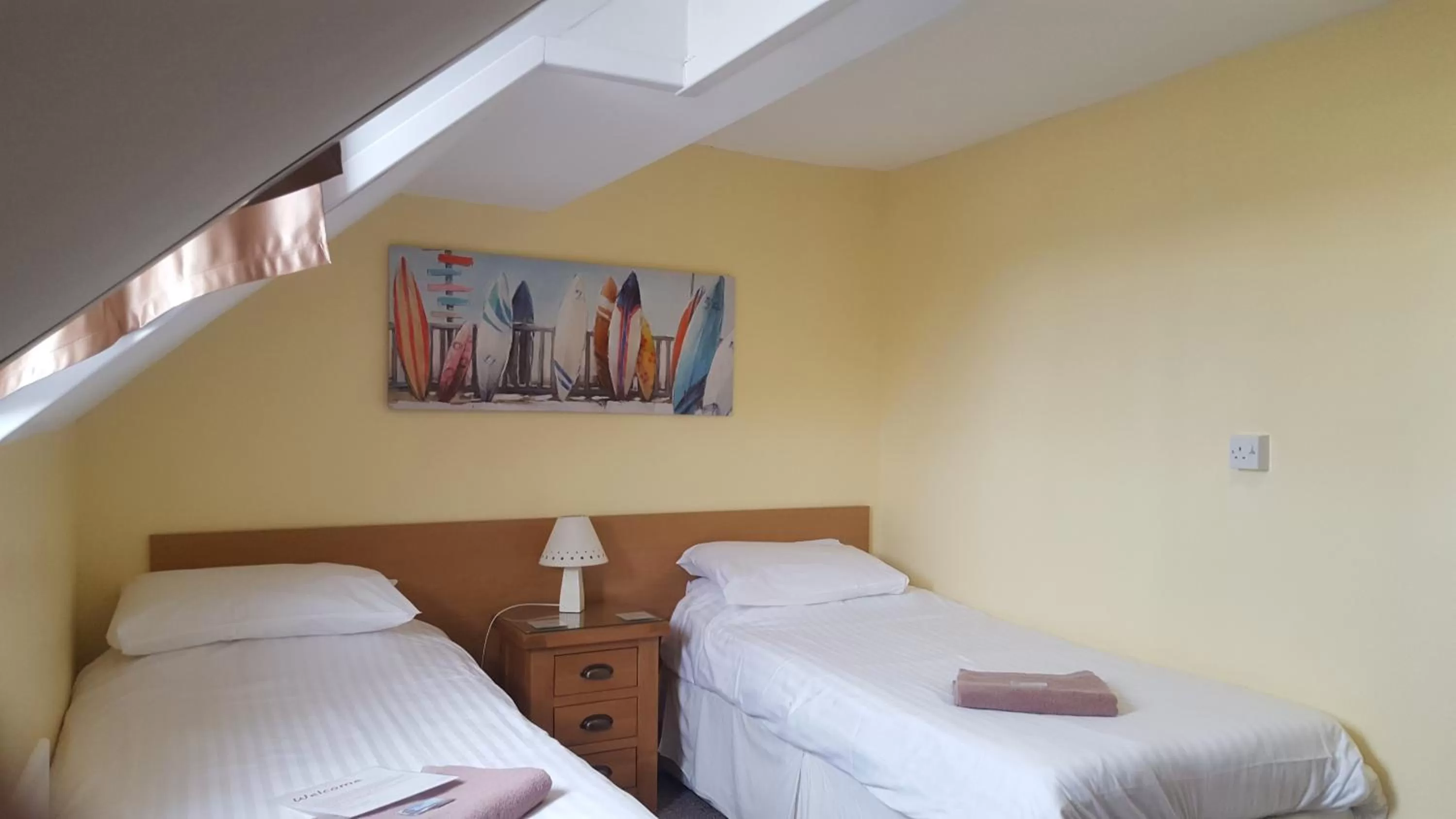 Bed in The Beacon Hotel