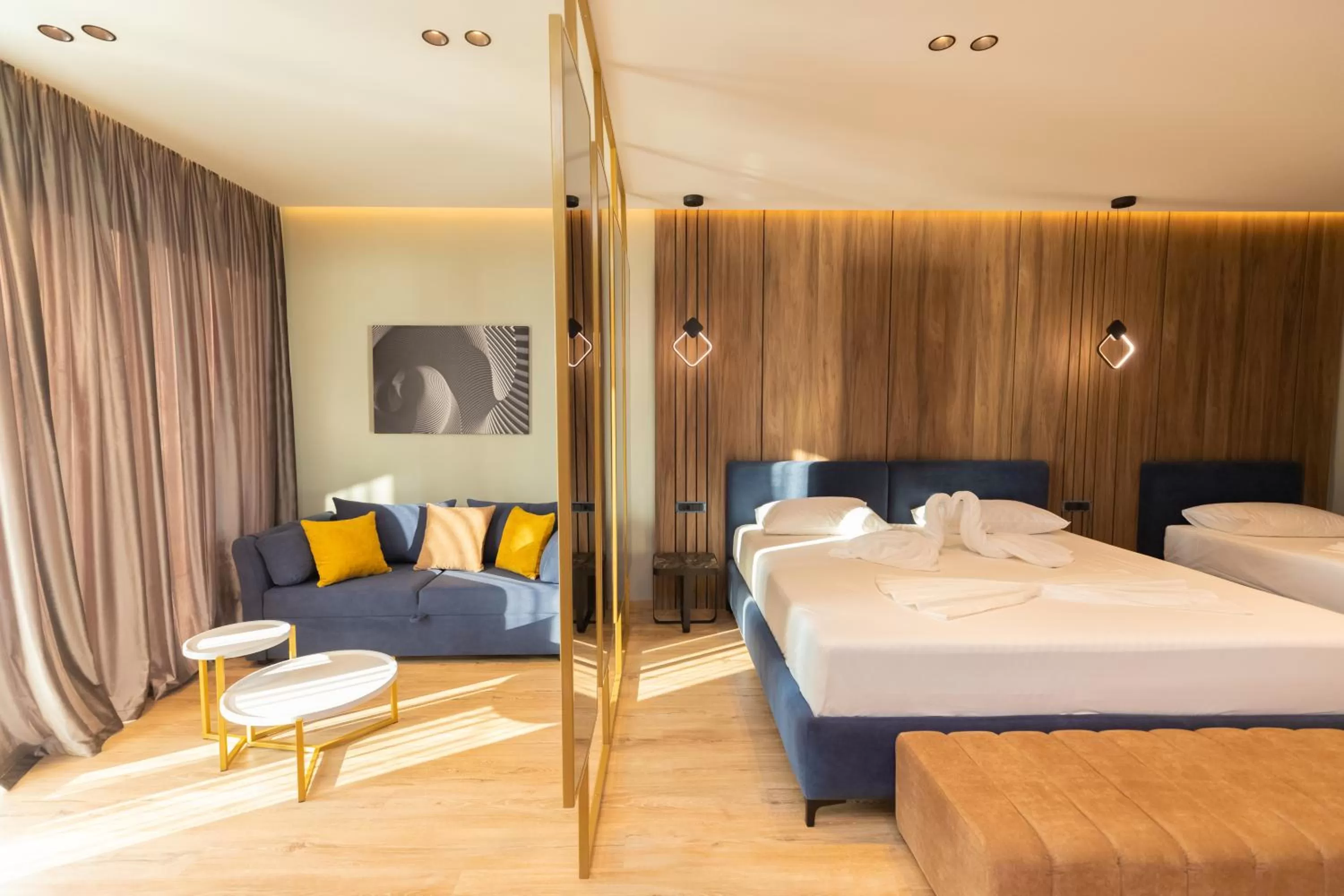 Bed in Esbjerg Hotel