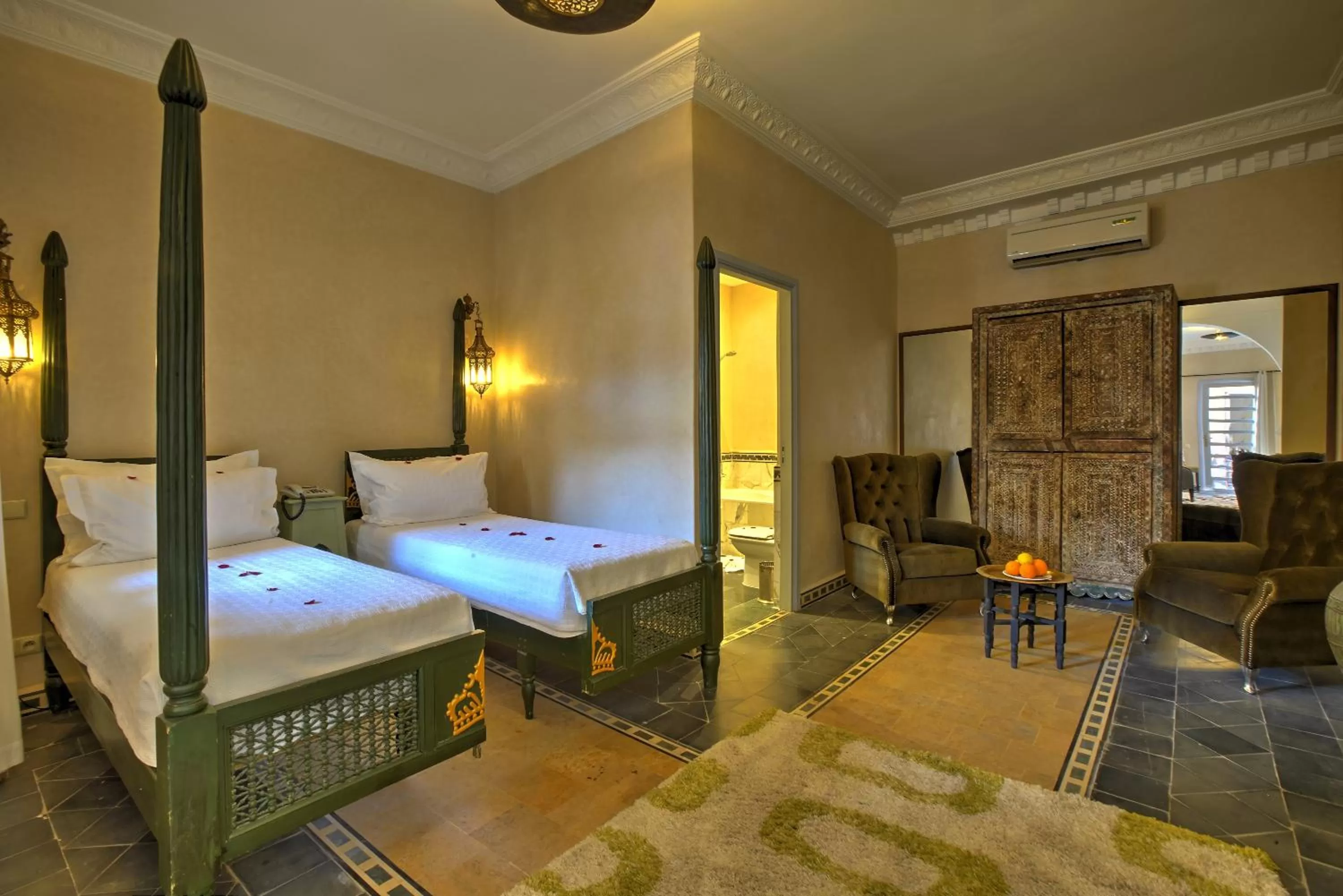 Bed in Ksar Anika Boutique Hotel & Spa
