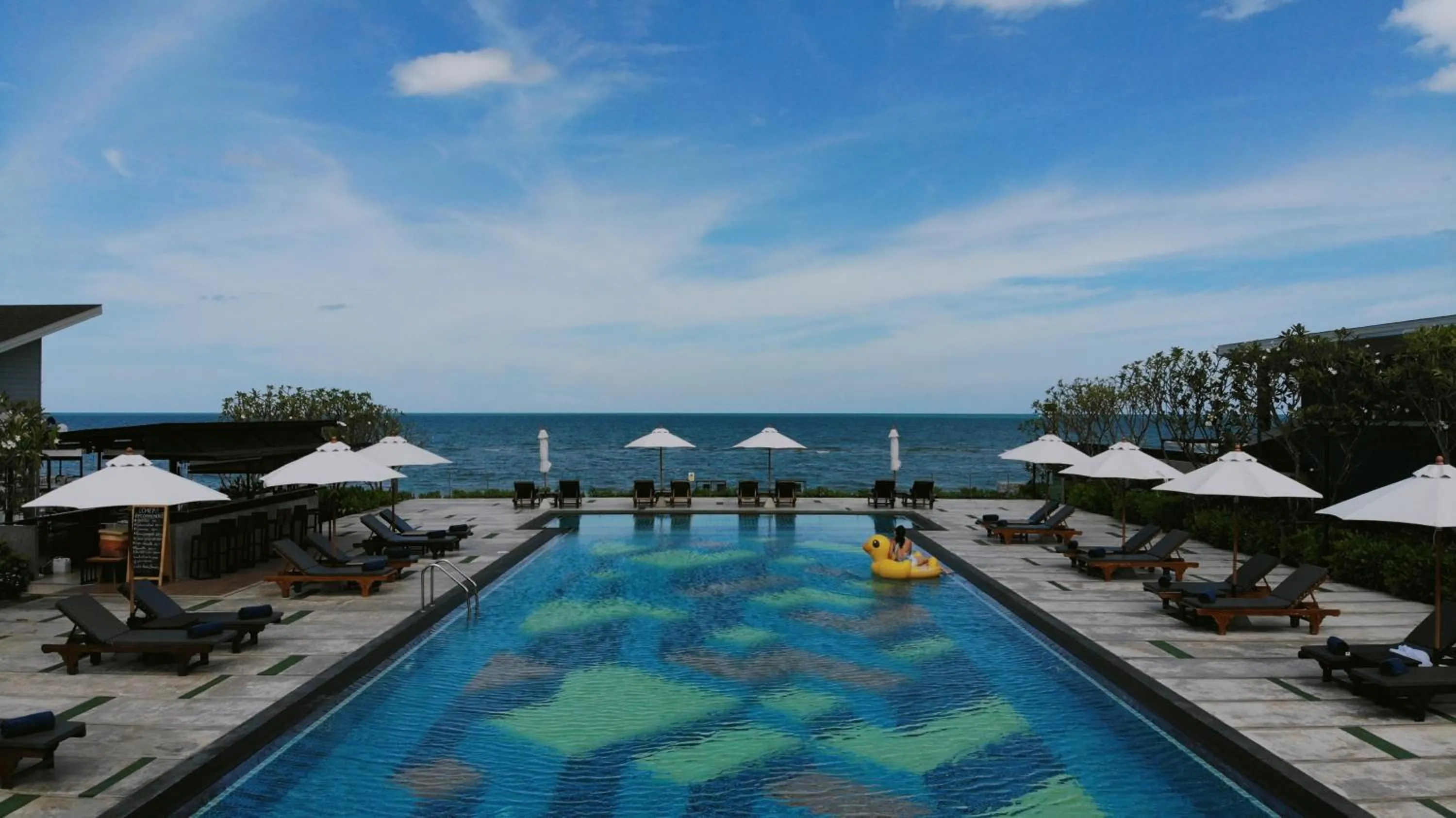 Pool view in Coral Tree Villa Huahin