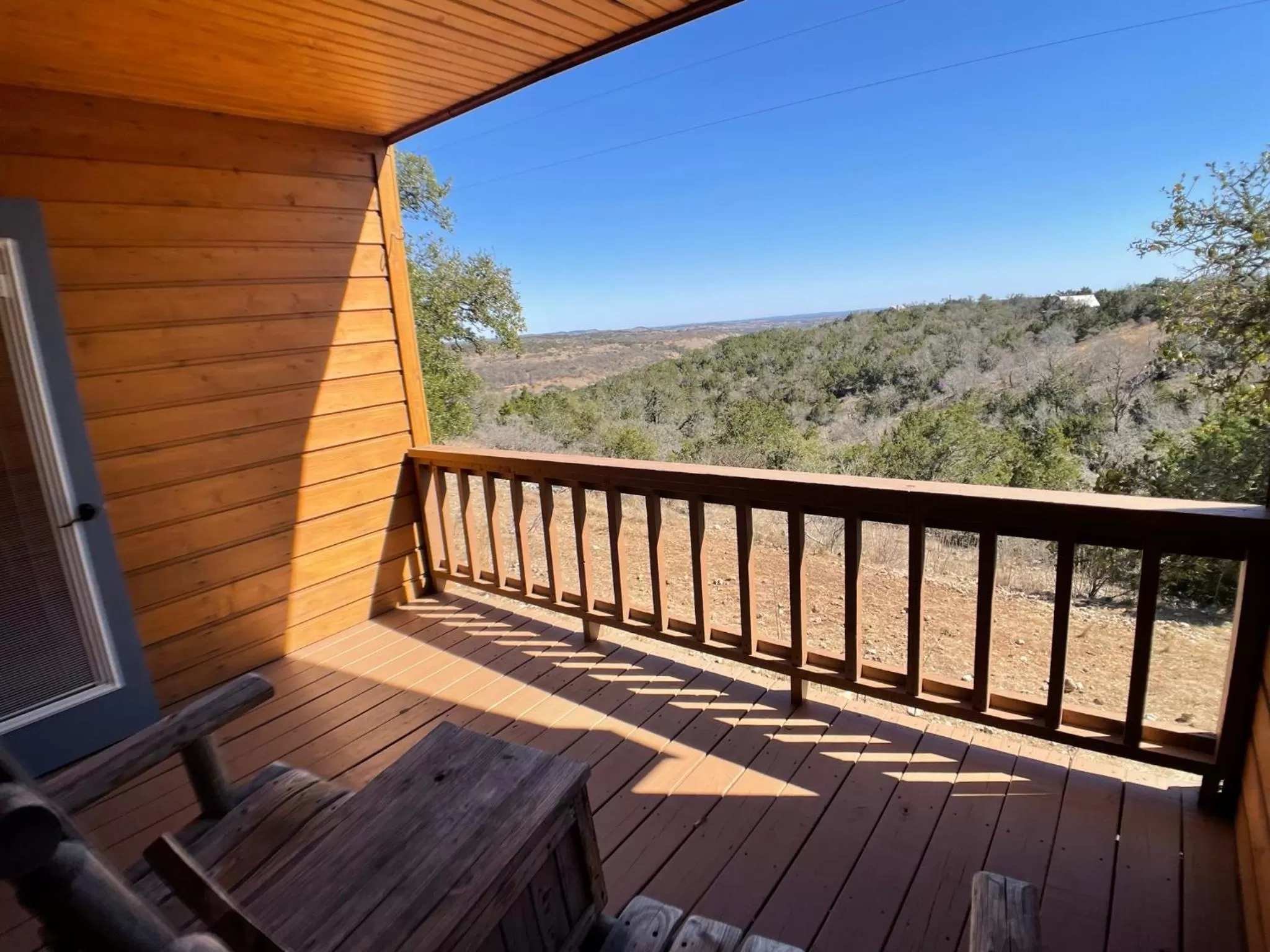 View (from property/room), Balcony/Terrace in Walnut Canyon Cabins