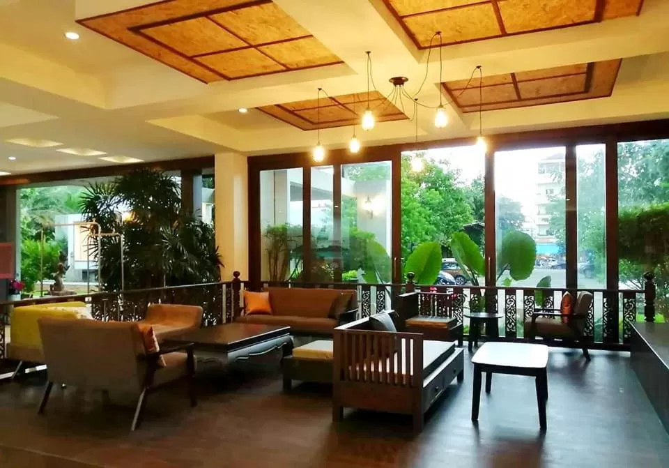 Seating area in Nana Buri Hotel