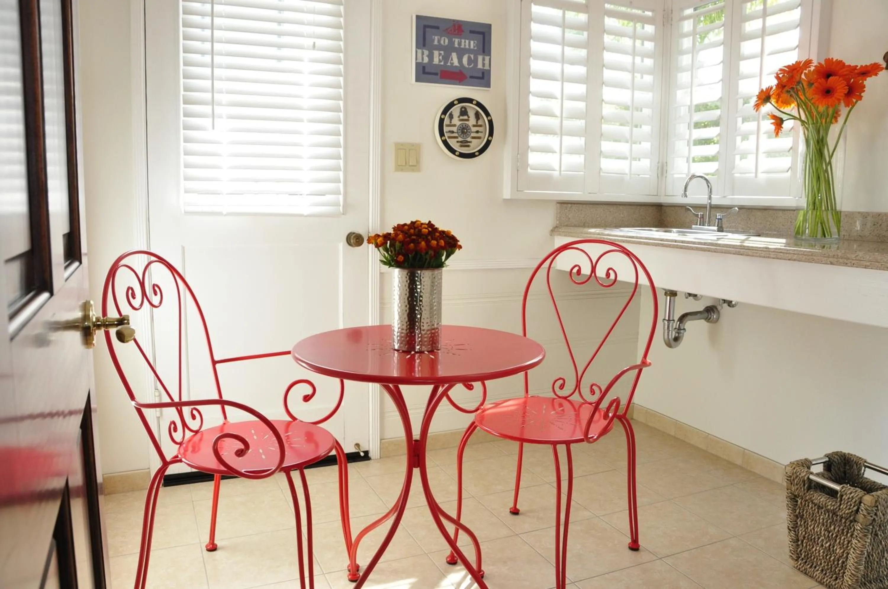 Seating area in The Eagle Inn