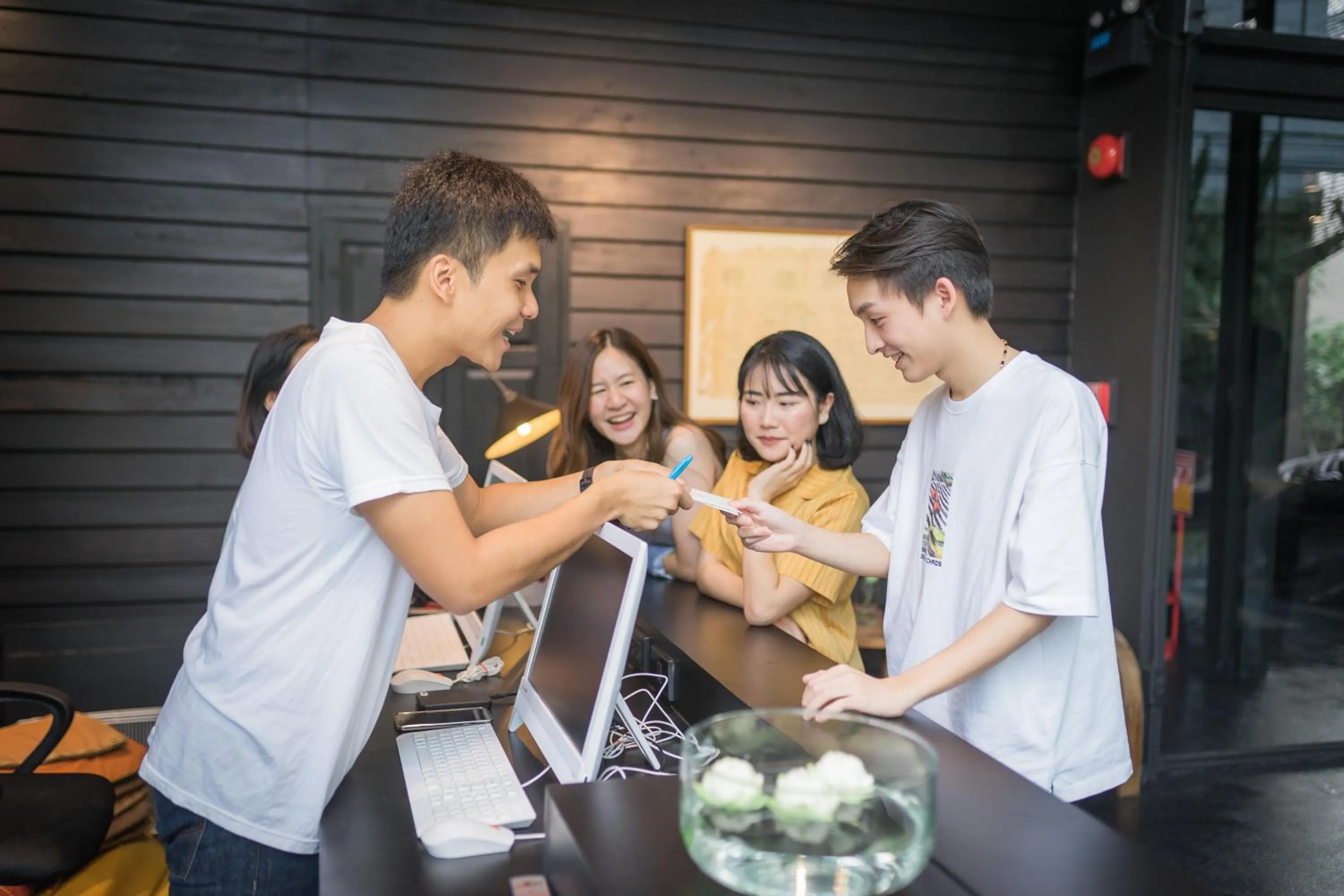 Staff in Kloem Hostel