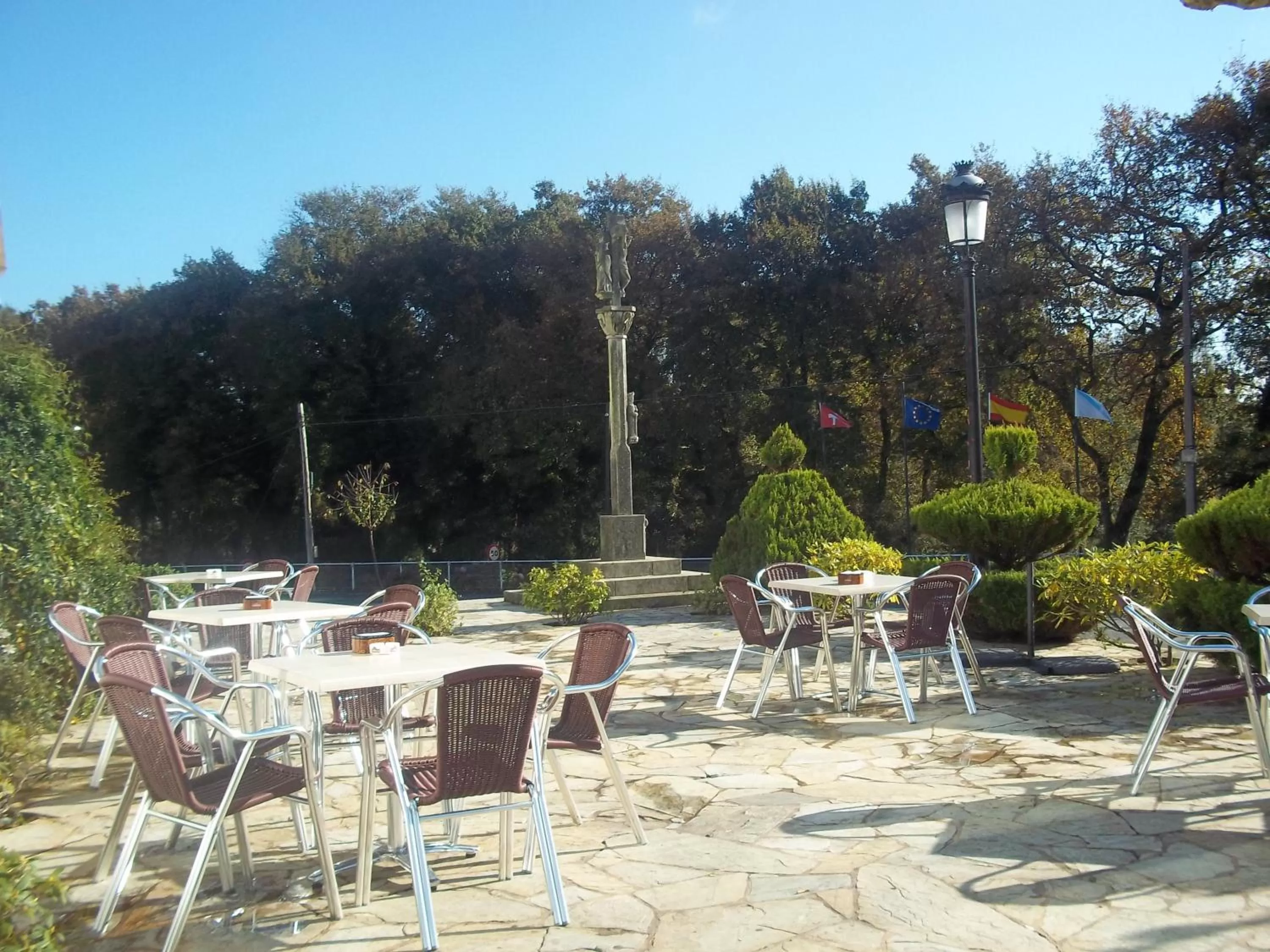 Balcony/Terrace, Restaurant/Places to Eat in Hotel Suiza