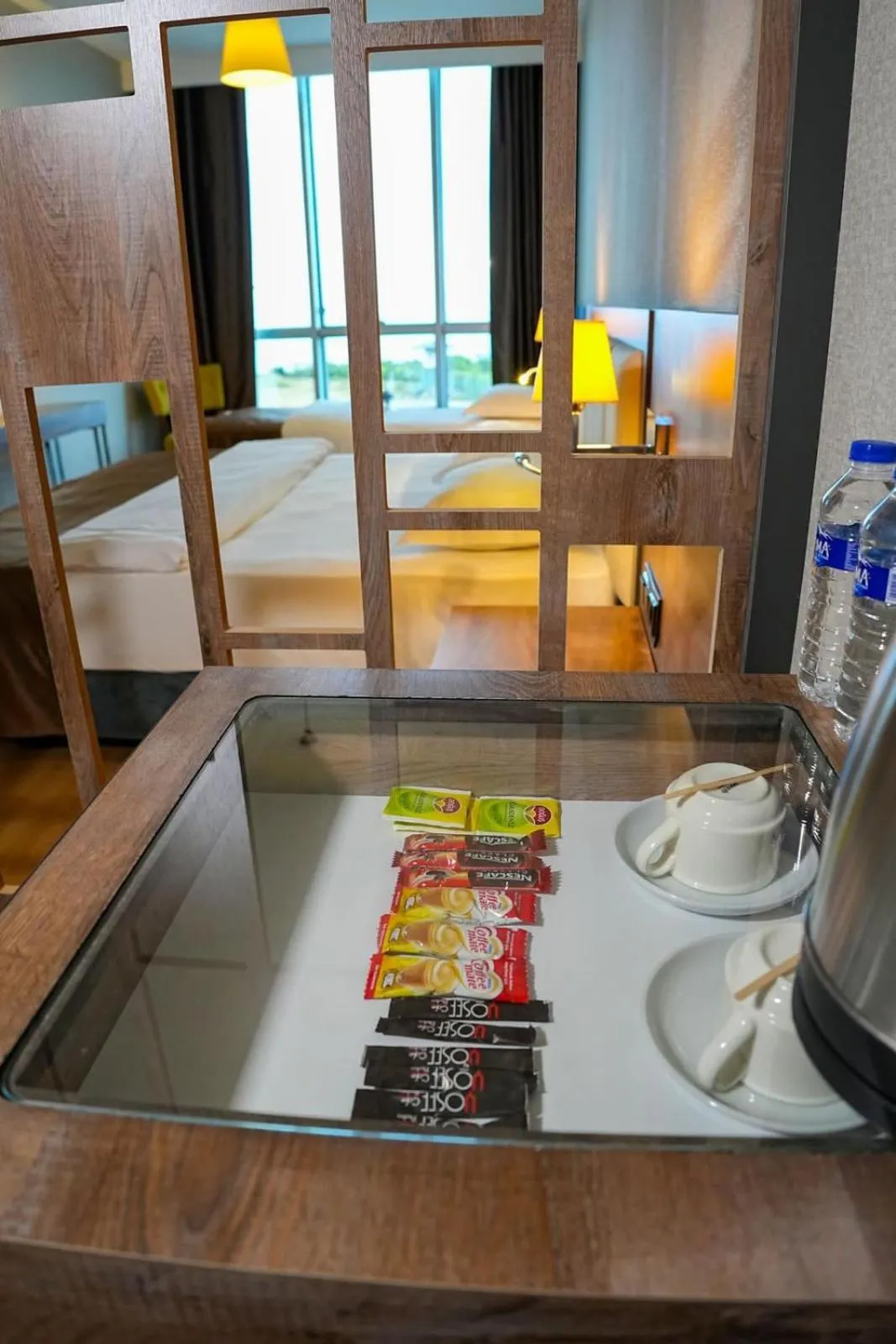 Bed in Yildiz Life Hotel