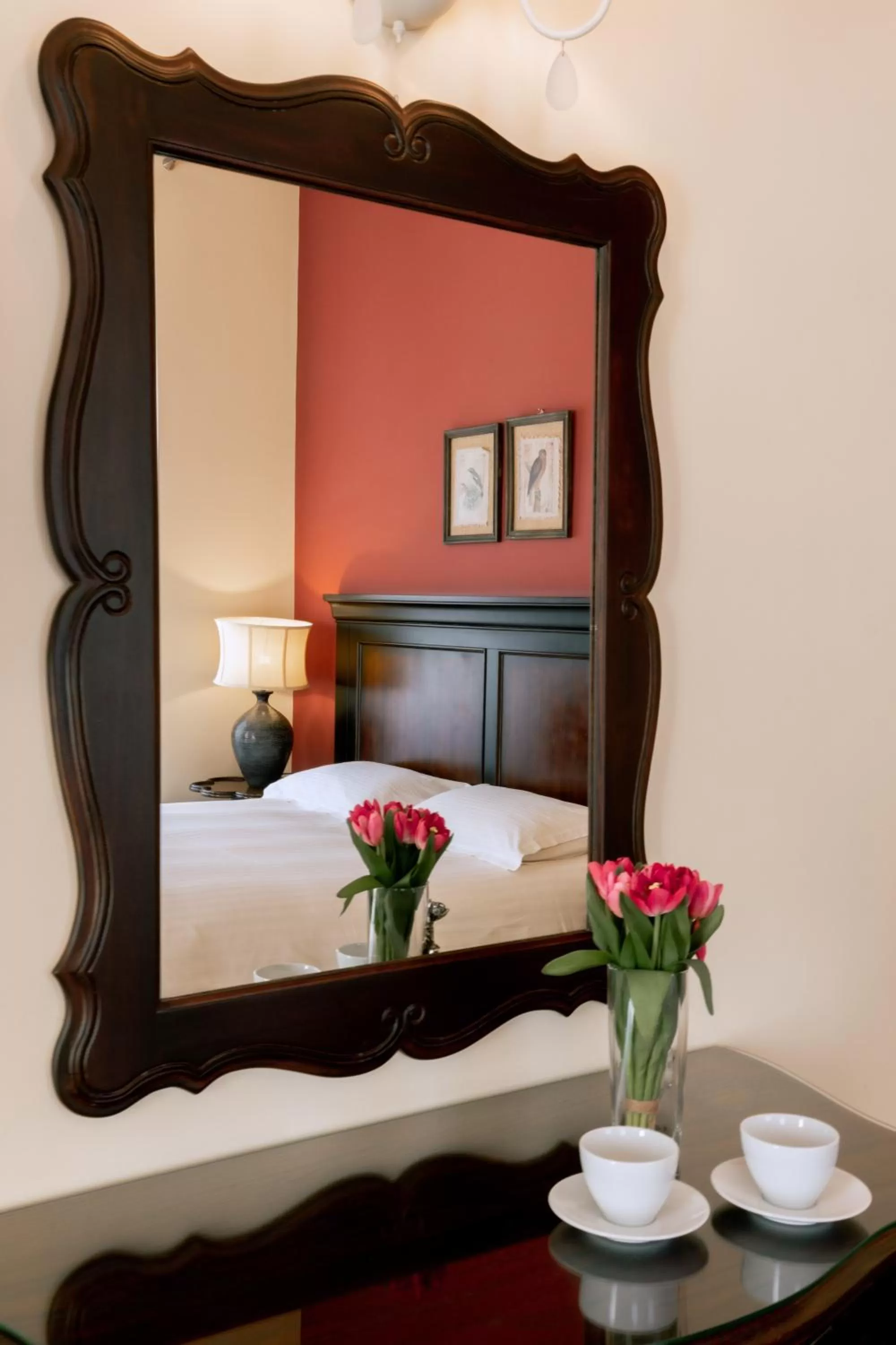 Decorative detail, Bed in Kastello Hotel