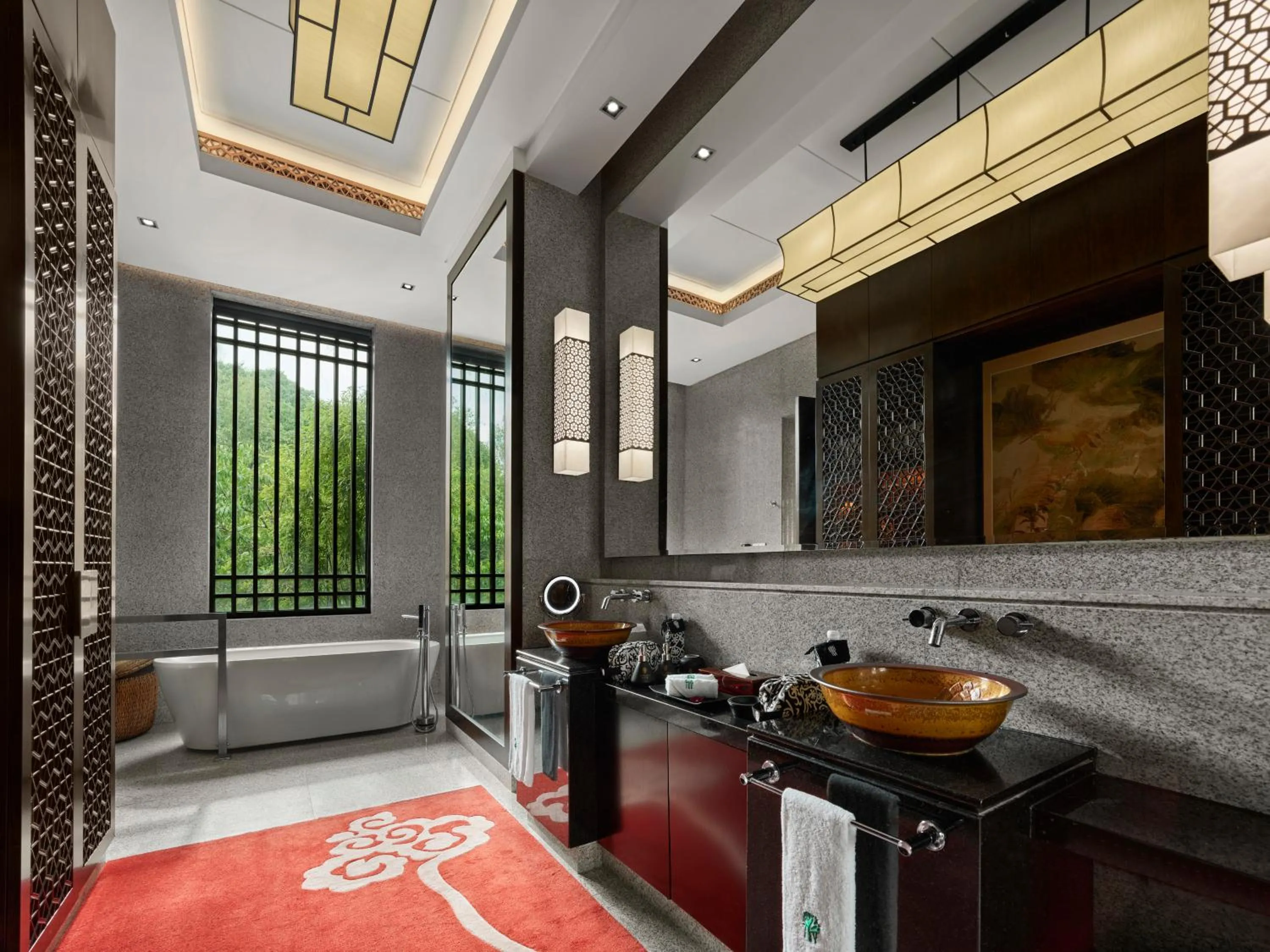 Bathroom in Banyan Tree Hangzhou