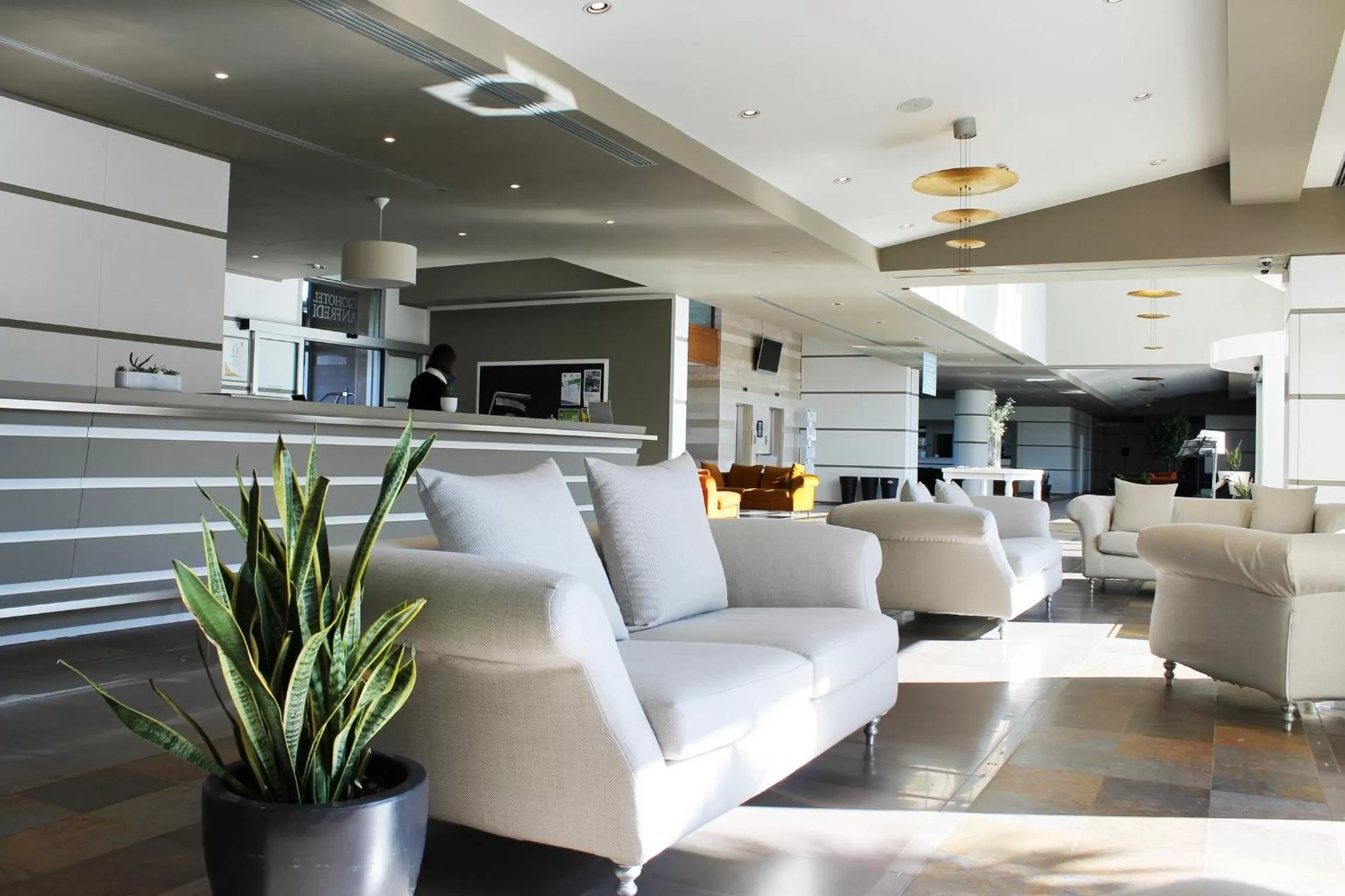 Lobby or reception in Regiohotel Manfredi