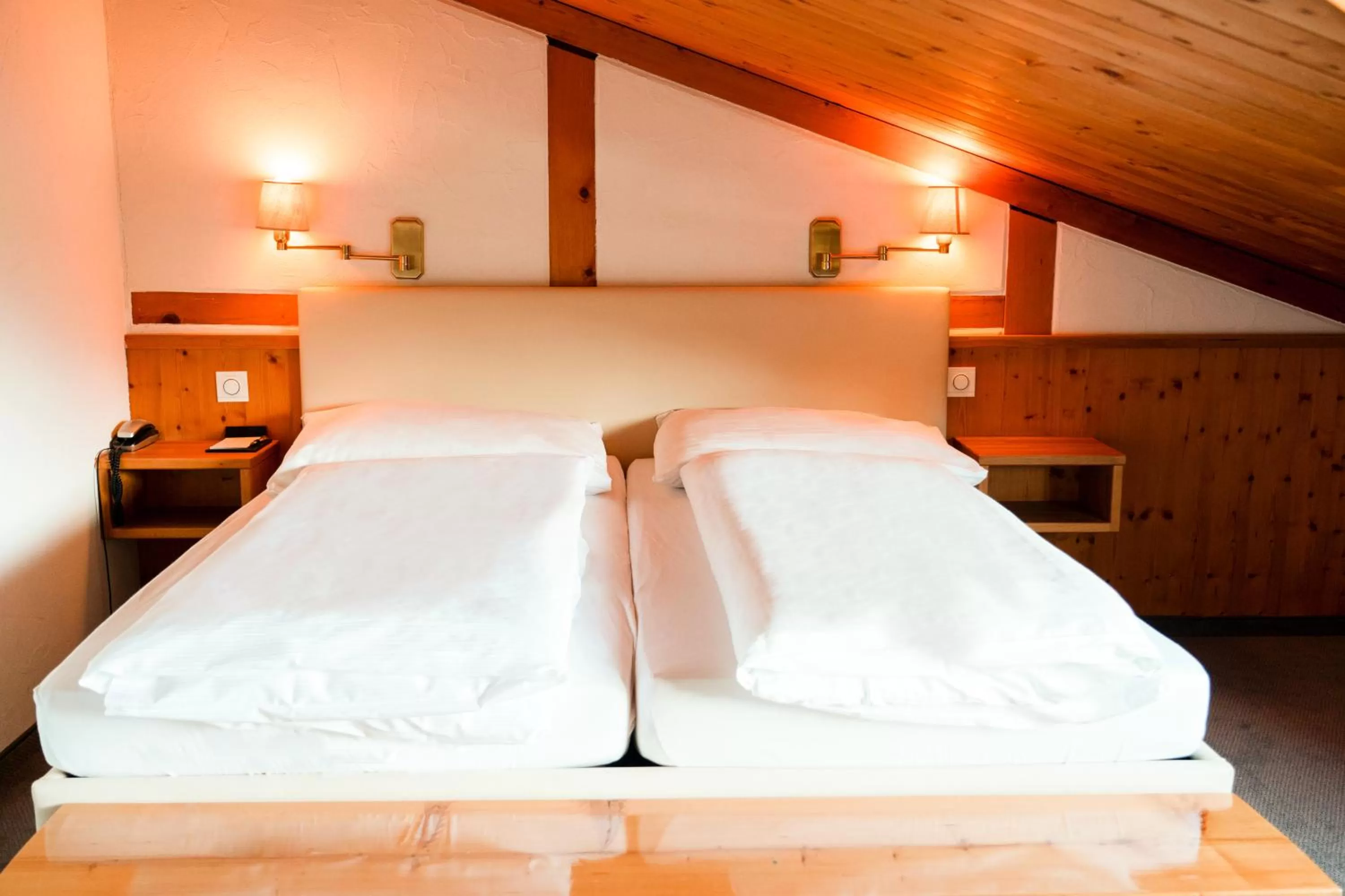 Bed in Hillsite Smart Hotel Flims