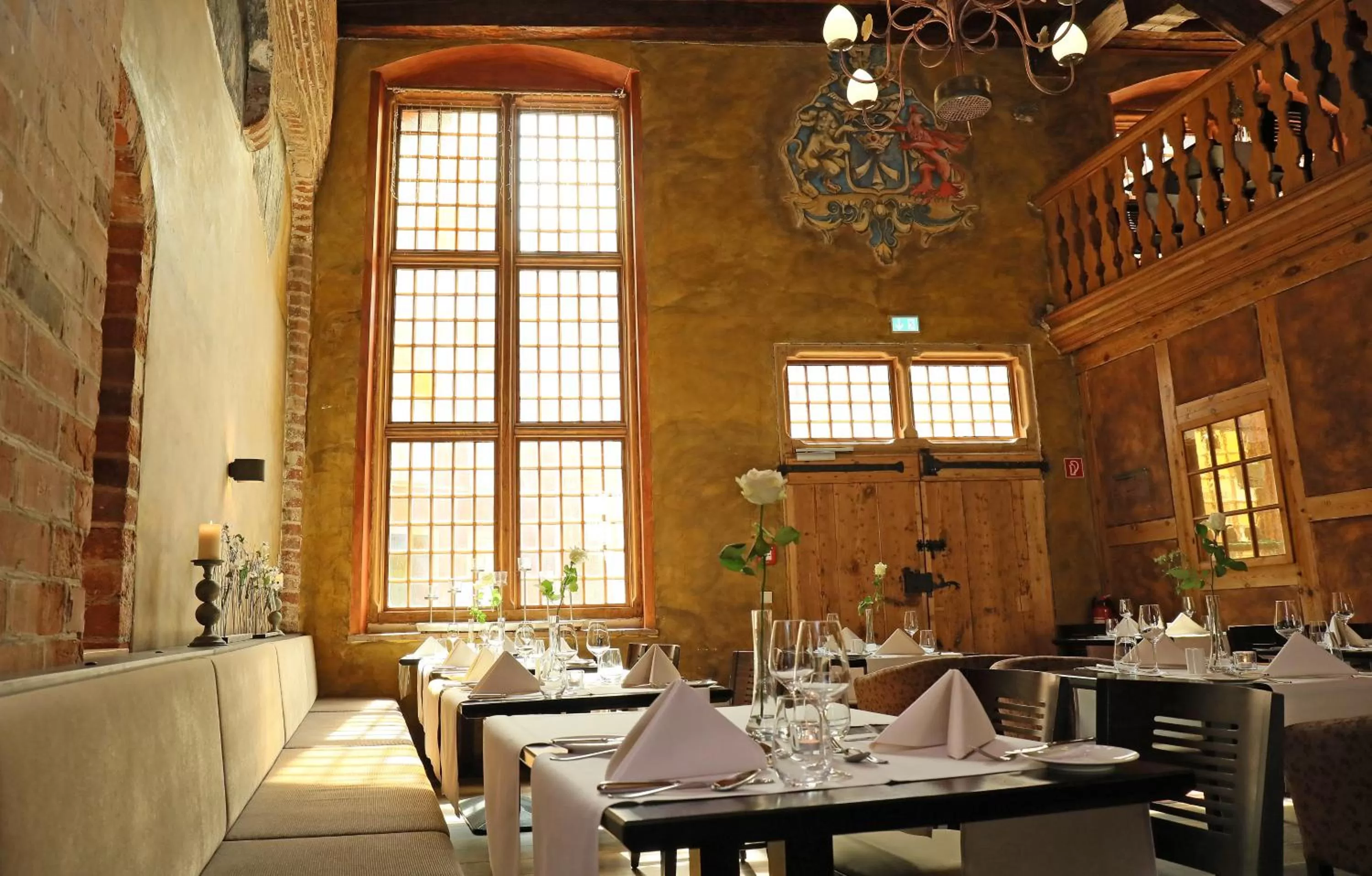 Restaurant/places to eat in Romantik Hotel Scheelehof Stralsund