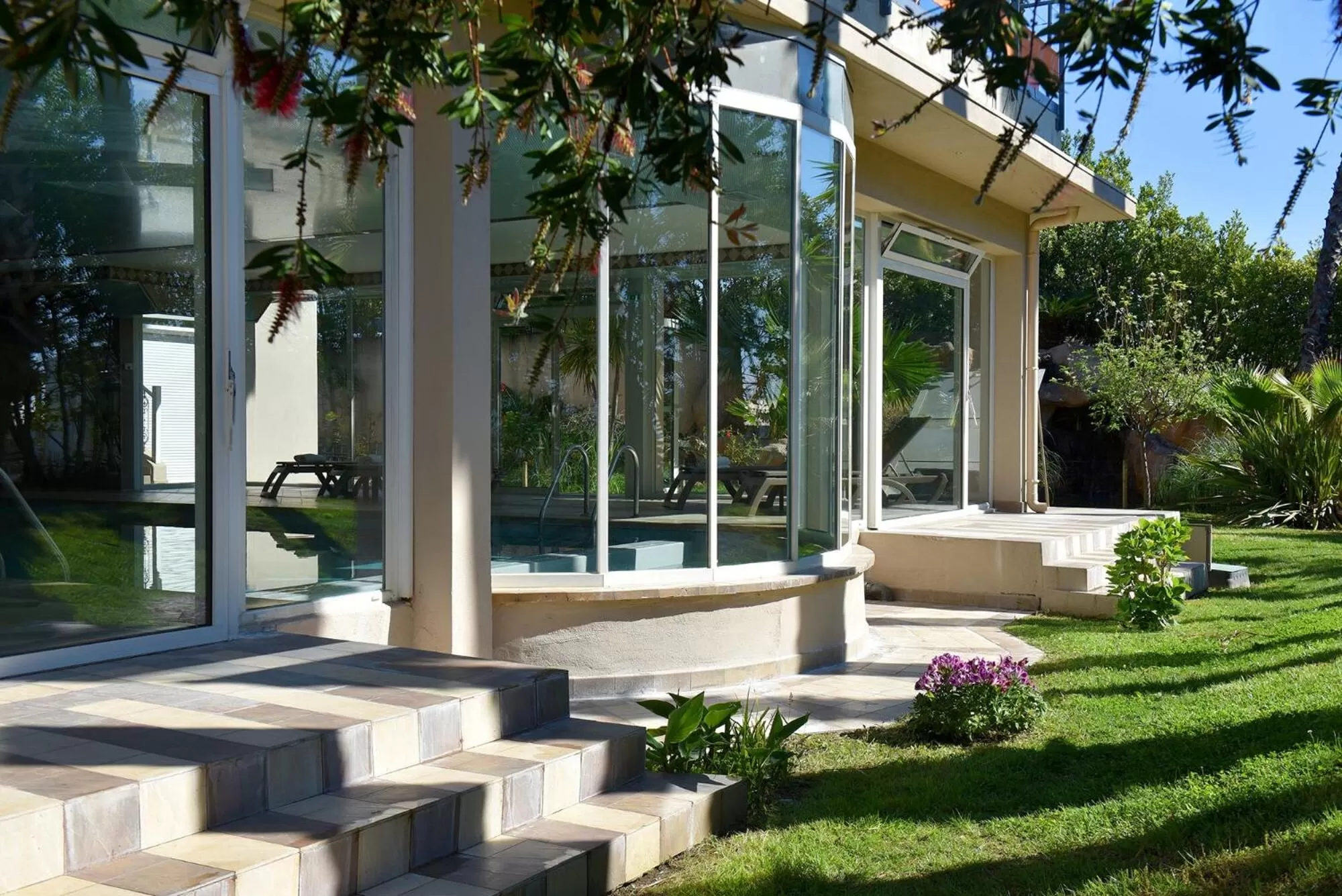 Garden in Ostella Spa & Resort