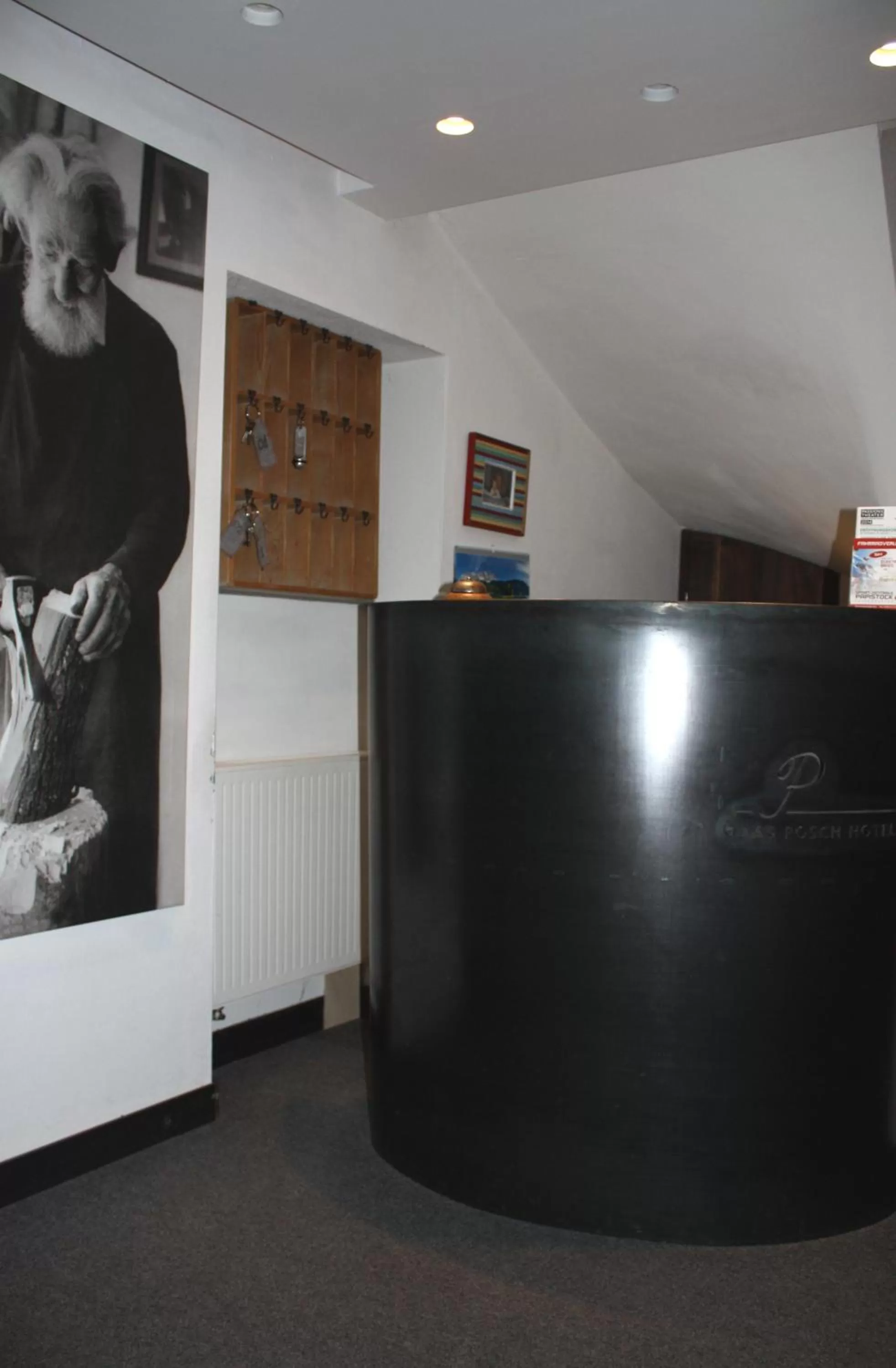 Lobby or reception in Das Posch Hotel