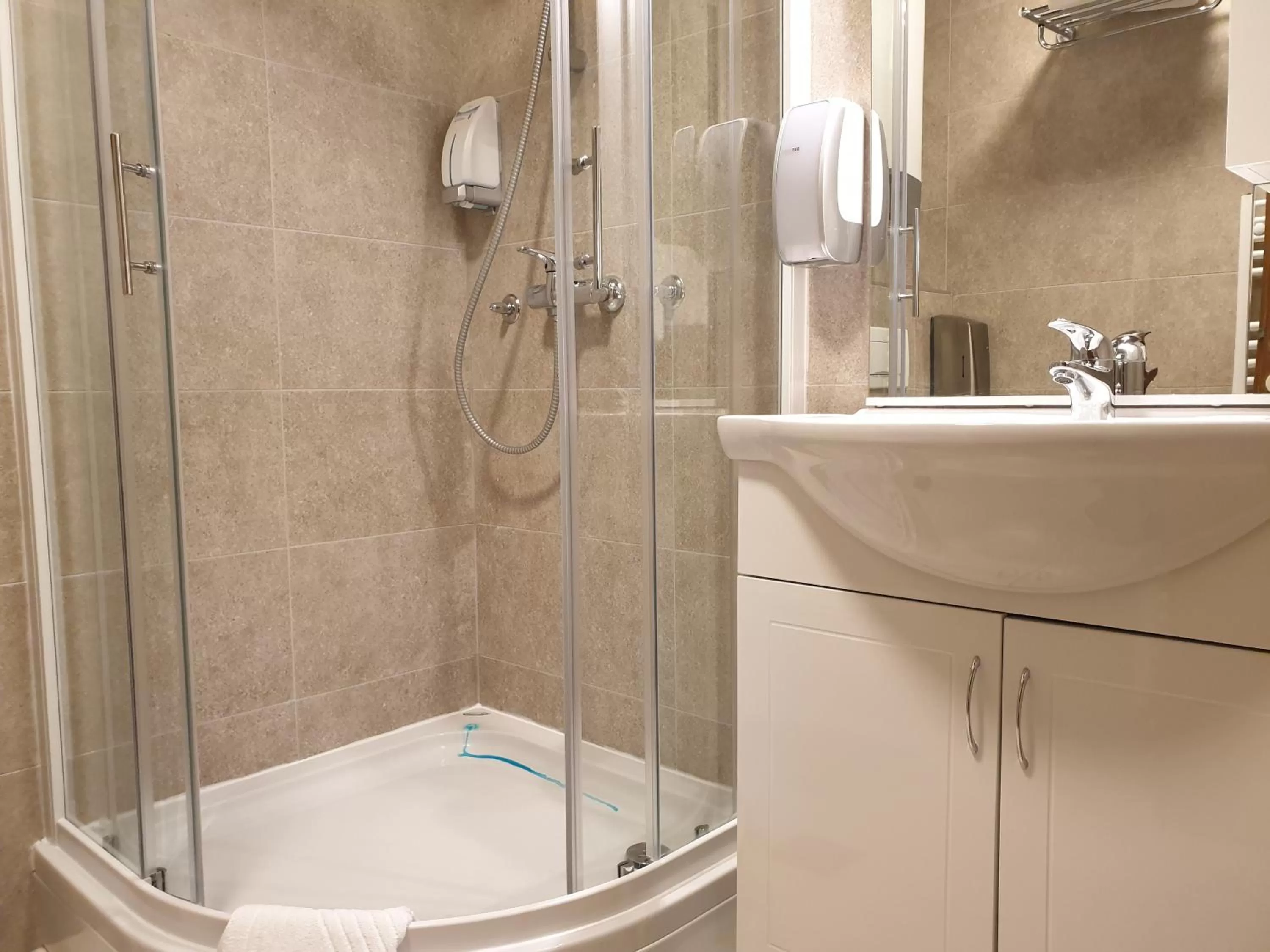 Shower in Penzion Zaka